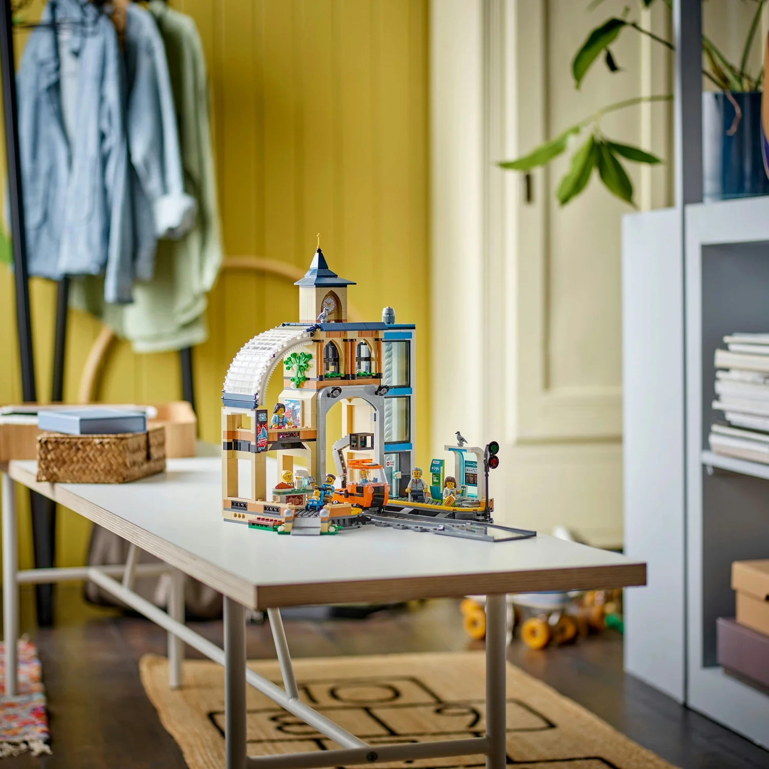 LEGO City Central Train Station Construction Toy Set 60469