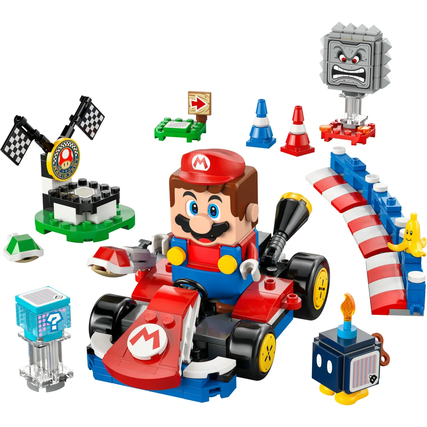 LEGO® Super Mario™: Mario Kart™ – Interactive LEGO® Mario™ & Standard Kart 72043