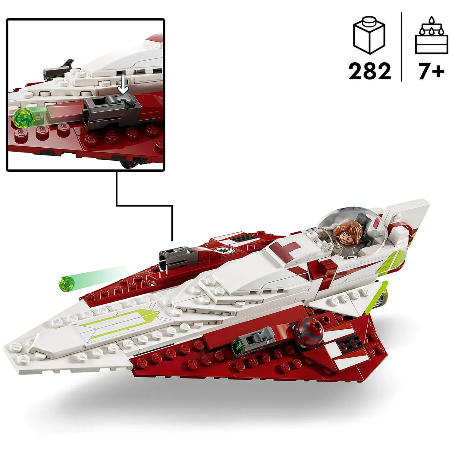 LEGO Star Wars: Obi-Wan Kenobi’s Jedi Starfighter Set (75333)