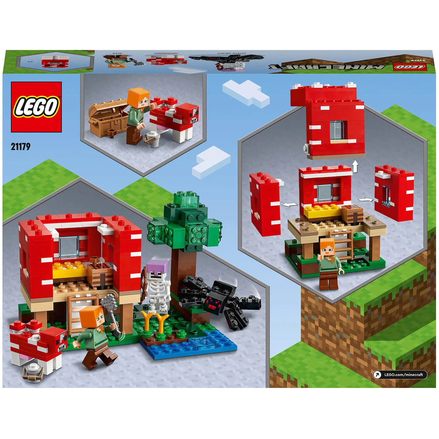 LEGO Minecraft: Mushroom House (21179)