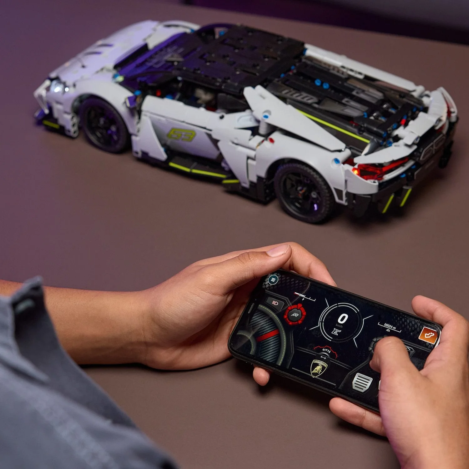 LEGO Technic Lamborghini Revuelto Super Sports Car 42214