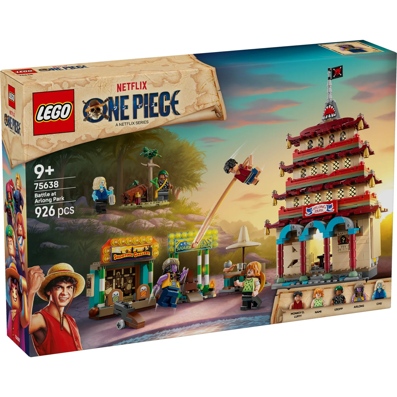 LEGO® ONE PIECE Battle at Arlong Park Interactive Pirate Toy Building Set 75638