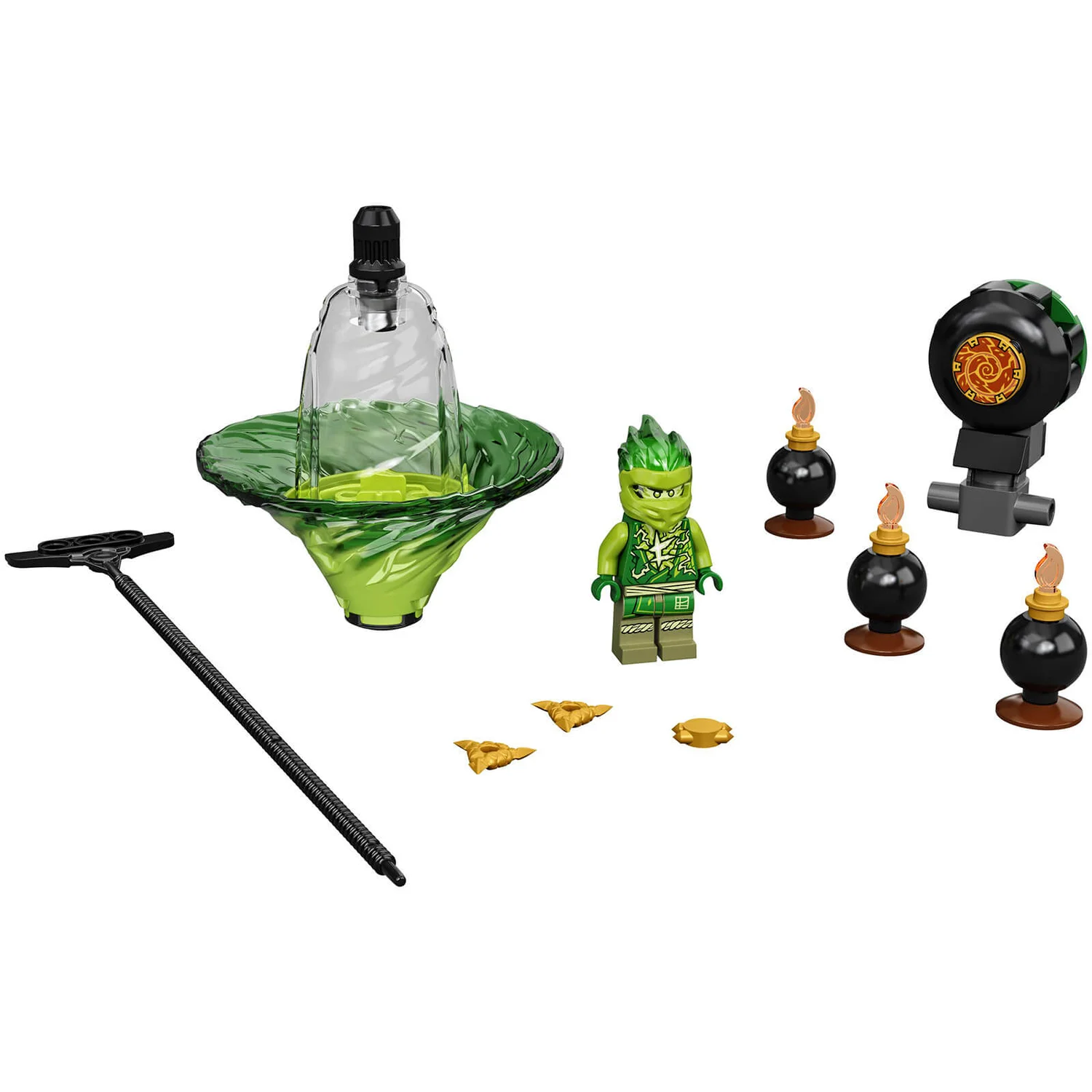 LEGO NINJAGO: Lloyd’s Spinjitzu Ninja Training Spin Toy (70689)