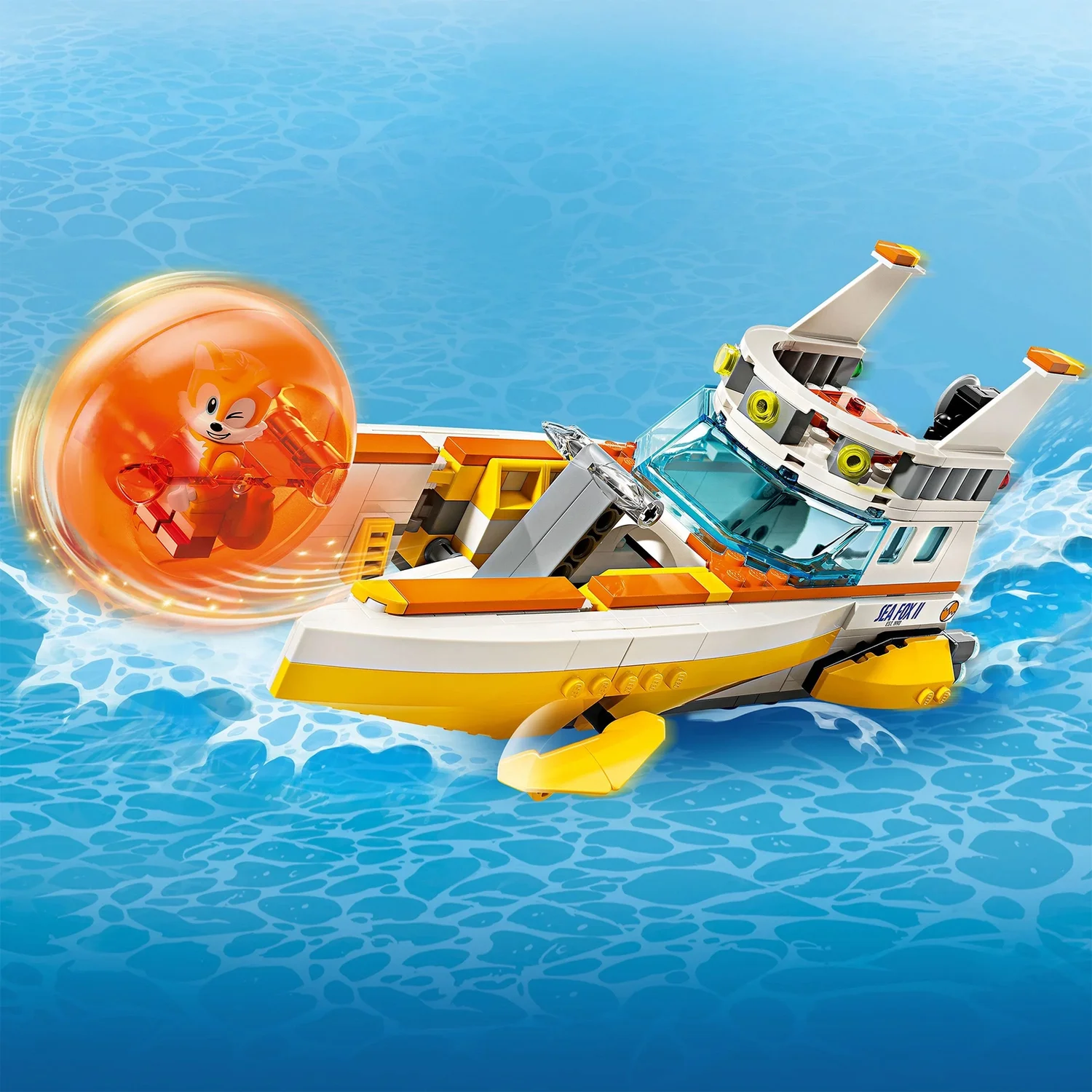 LEGO Sonic the Hedgehog Tails’ Adventure Boat Toy Set 76997
