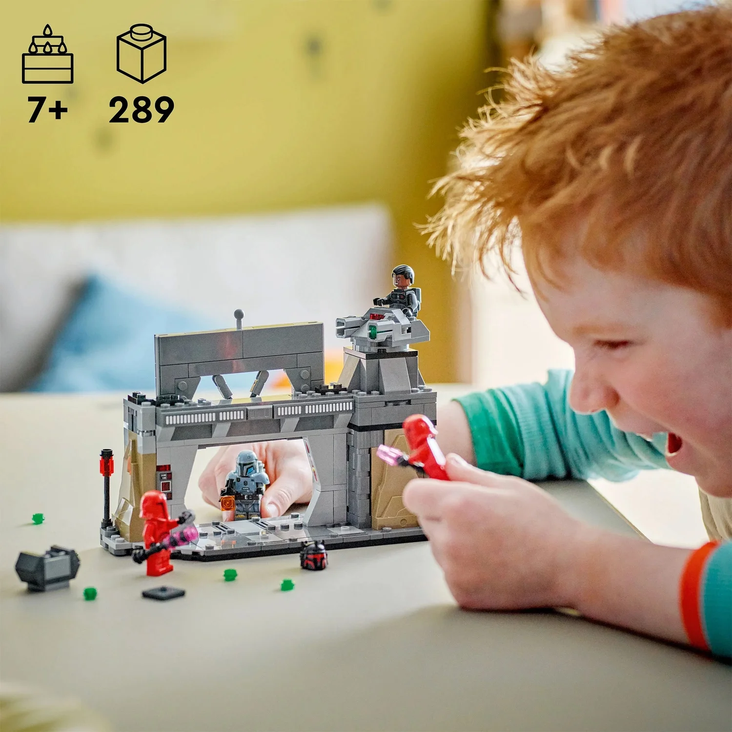 LEGO Star Wars Paz Vizsla and Moff Gideon Battle Set 75386