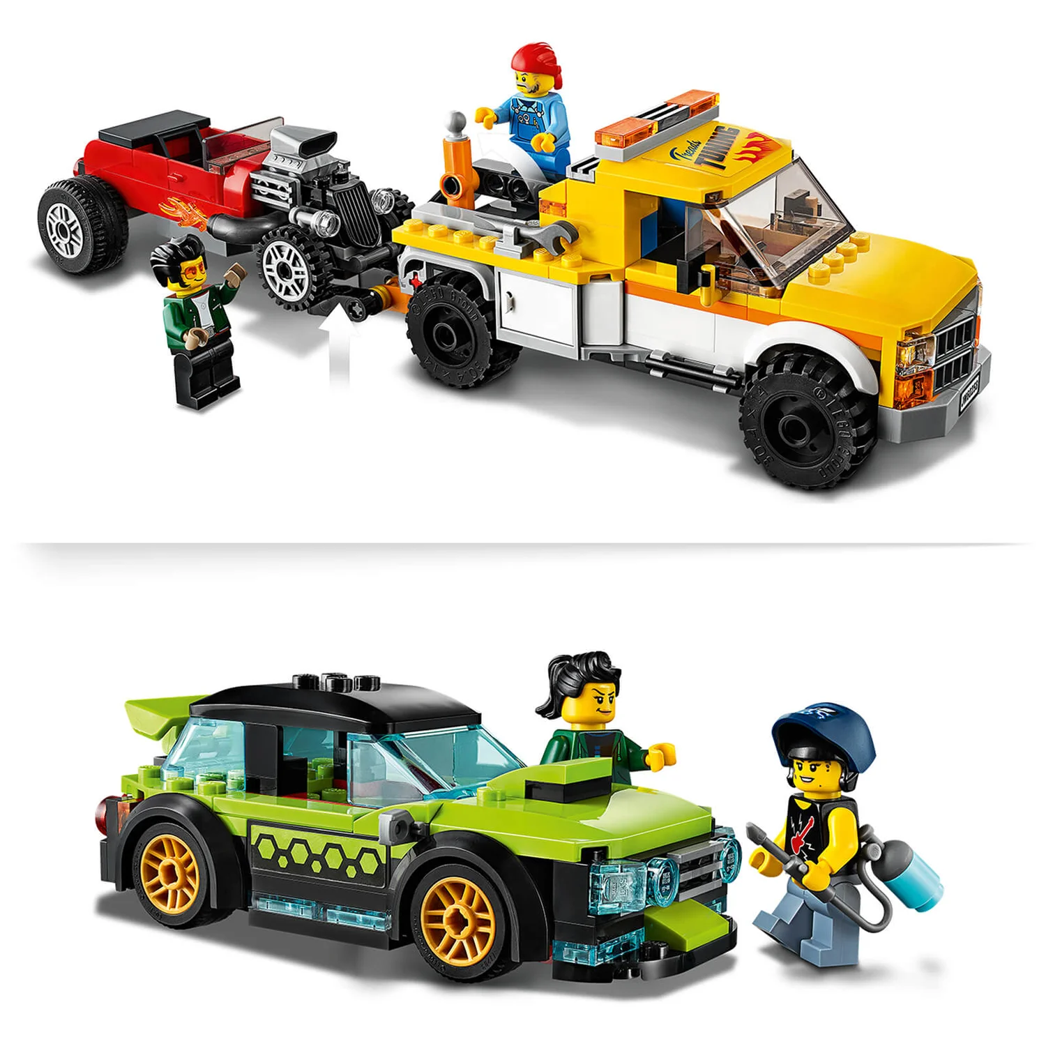 LEGO City: Nitro Wheels Tuning Workshop Building Set (60258)