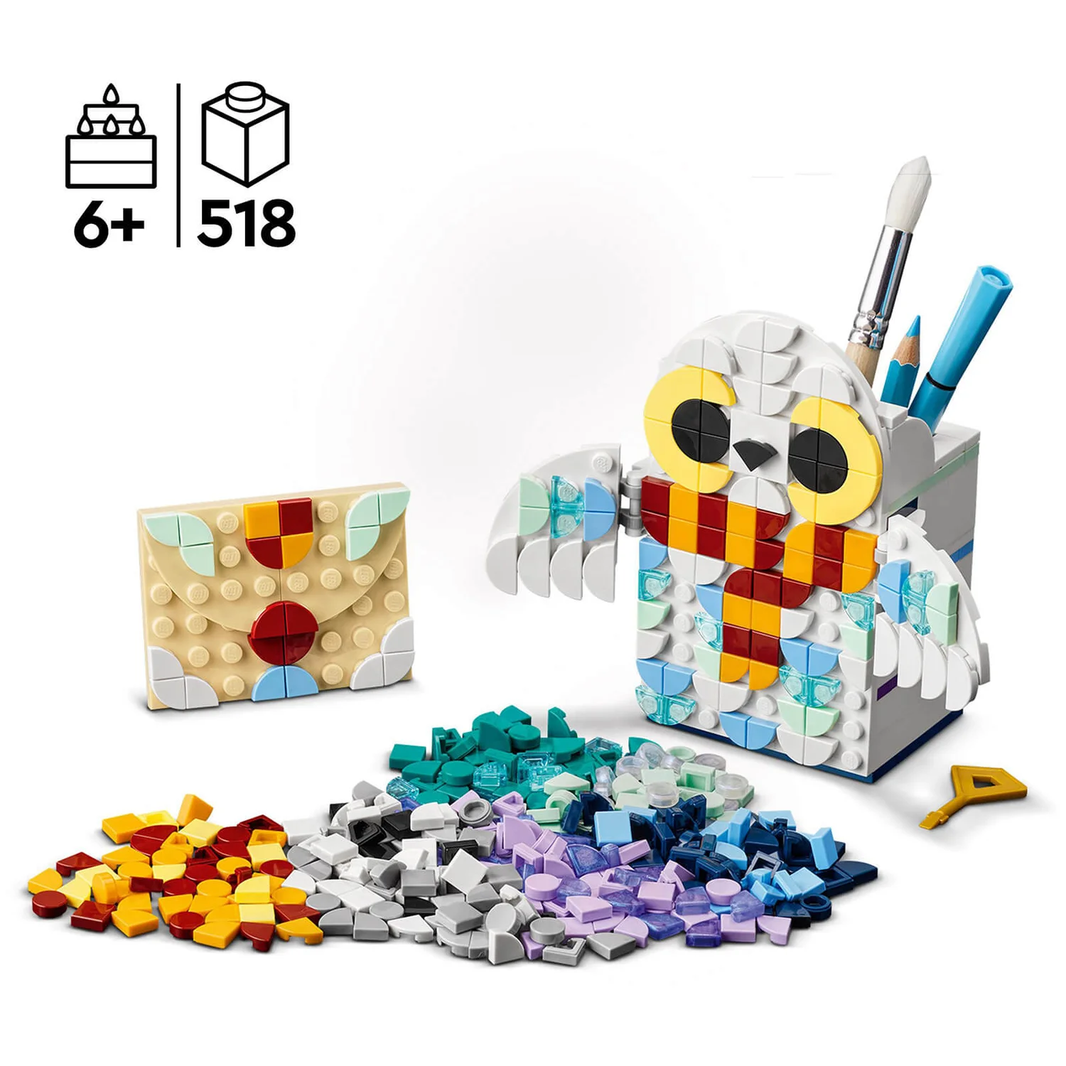 LEGO DOTS: Hedwig™ Pencil Holder (41809)