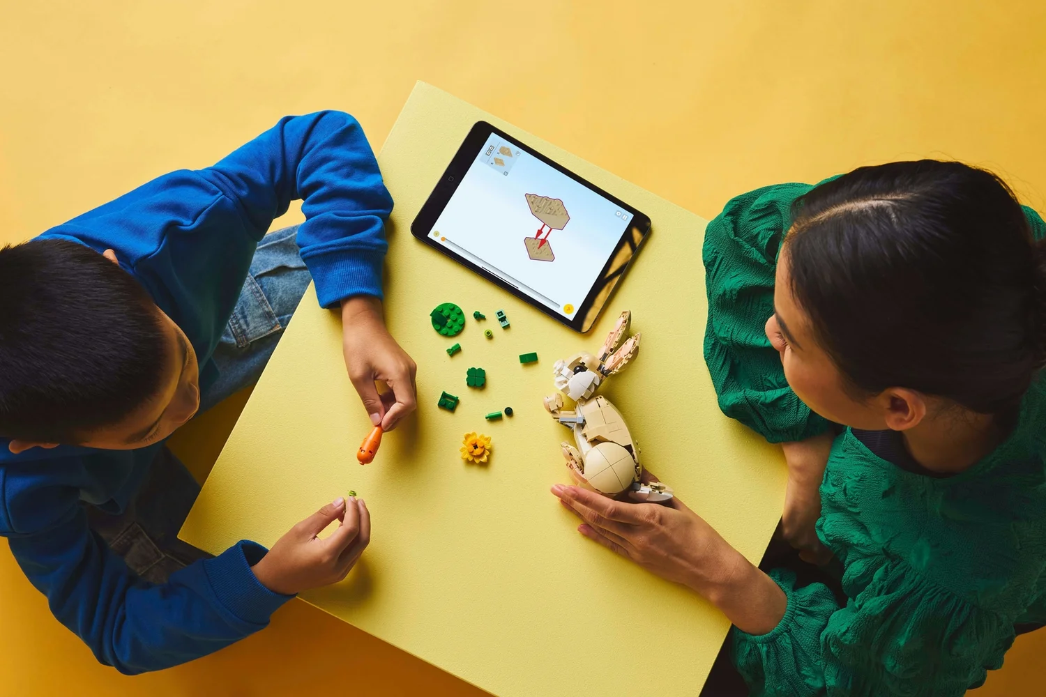 LEGO Creator 3in1 Cute Bunny Toy, Animal Figure Set 31162