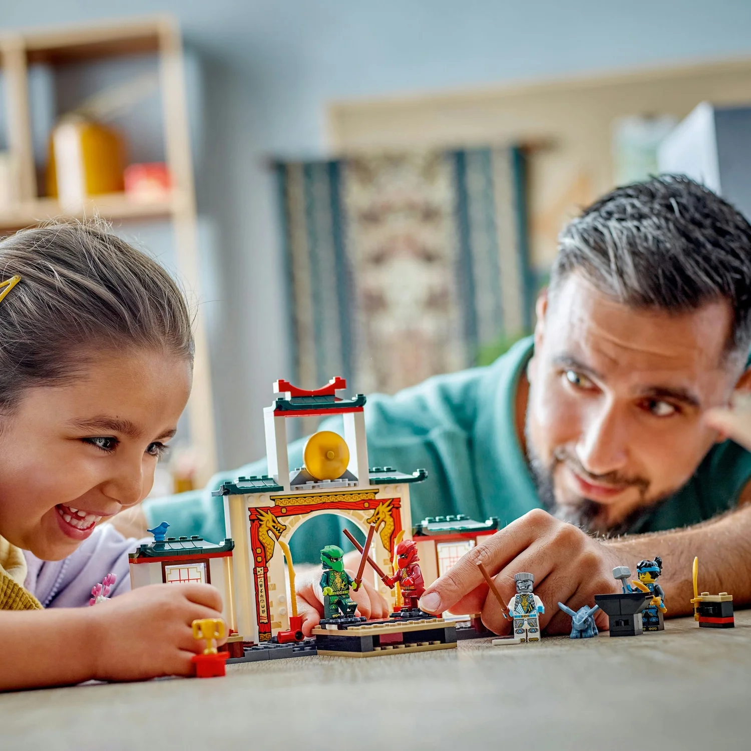 LEGO NINJAGO Ninja Spinjitzu Temple with Toy Dragon 71831