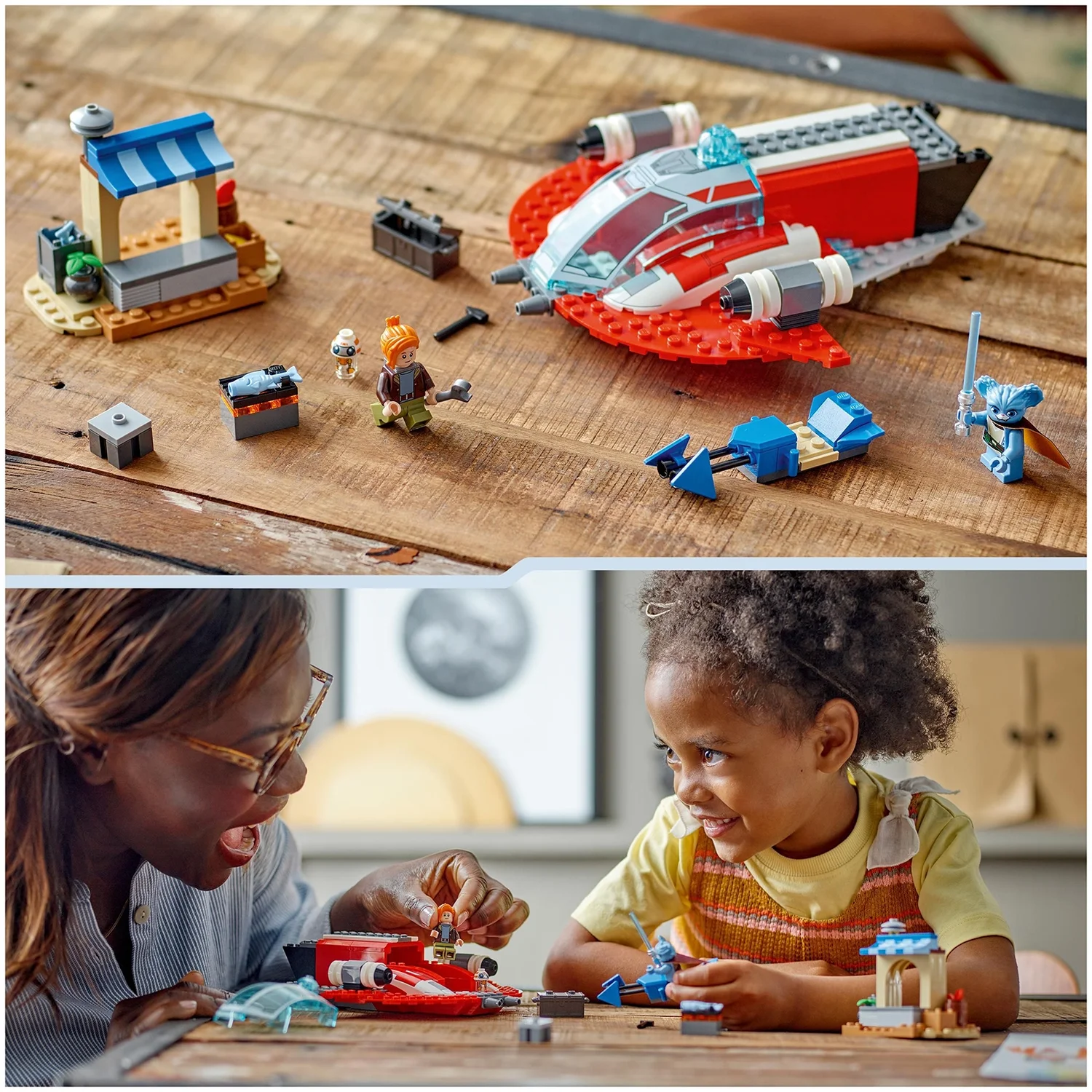 LEGO Star Wars The Crimson Firehawk Building Toy Set 75384