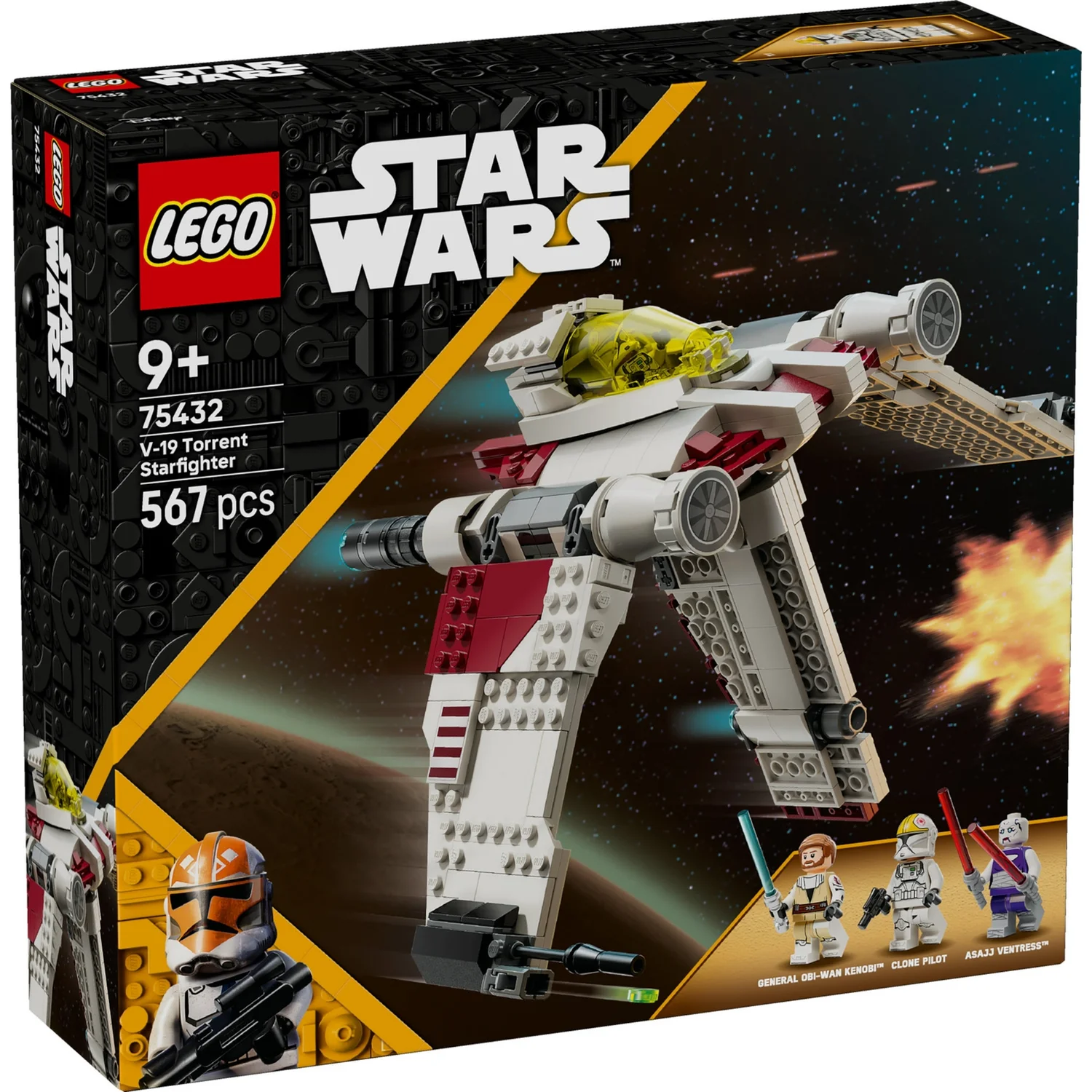 LEGO Star Wars: The Clone Wars V-19 Torrent Starfighter 75432
