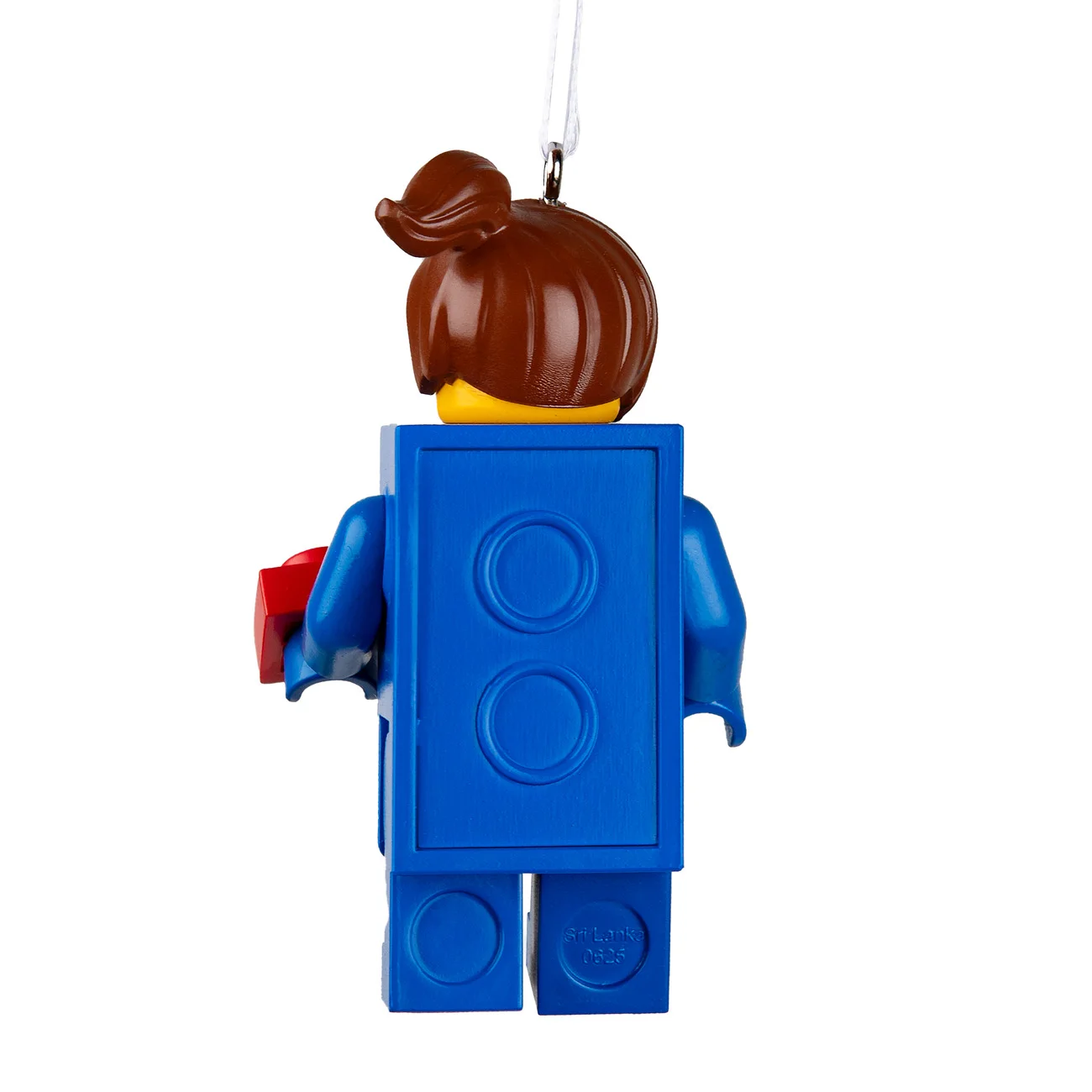 Hallmark Keepsake Brick Suit Girl LEGO Minifigure Ornament