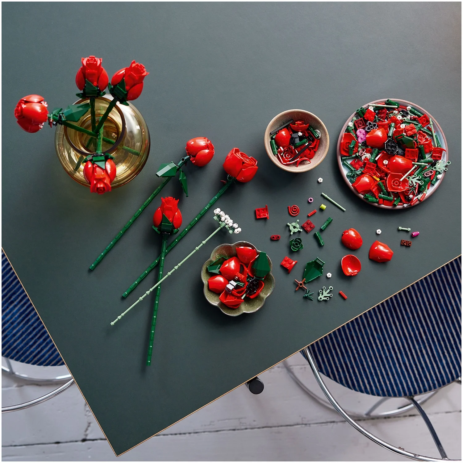 LEGO Botanicals Bouquet of Roses Flower Set for Adults 10328