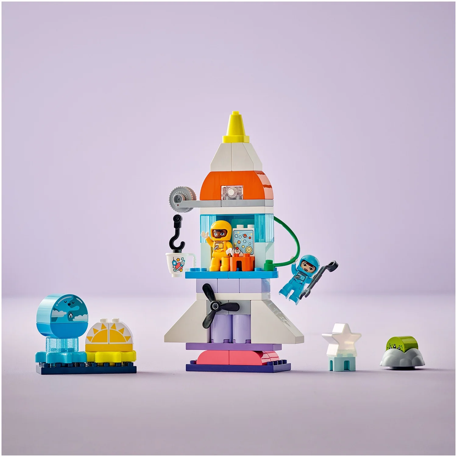 LEGO DUPLO 3in1 Space Shuttle Adventure Rocket Toy 10422