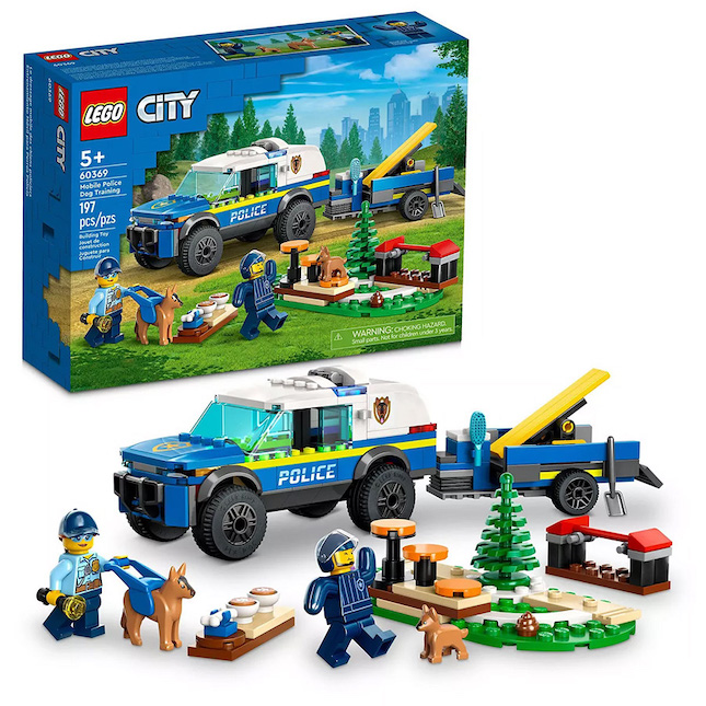 LEGO City Police - Mobile Police Dog Training