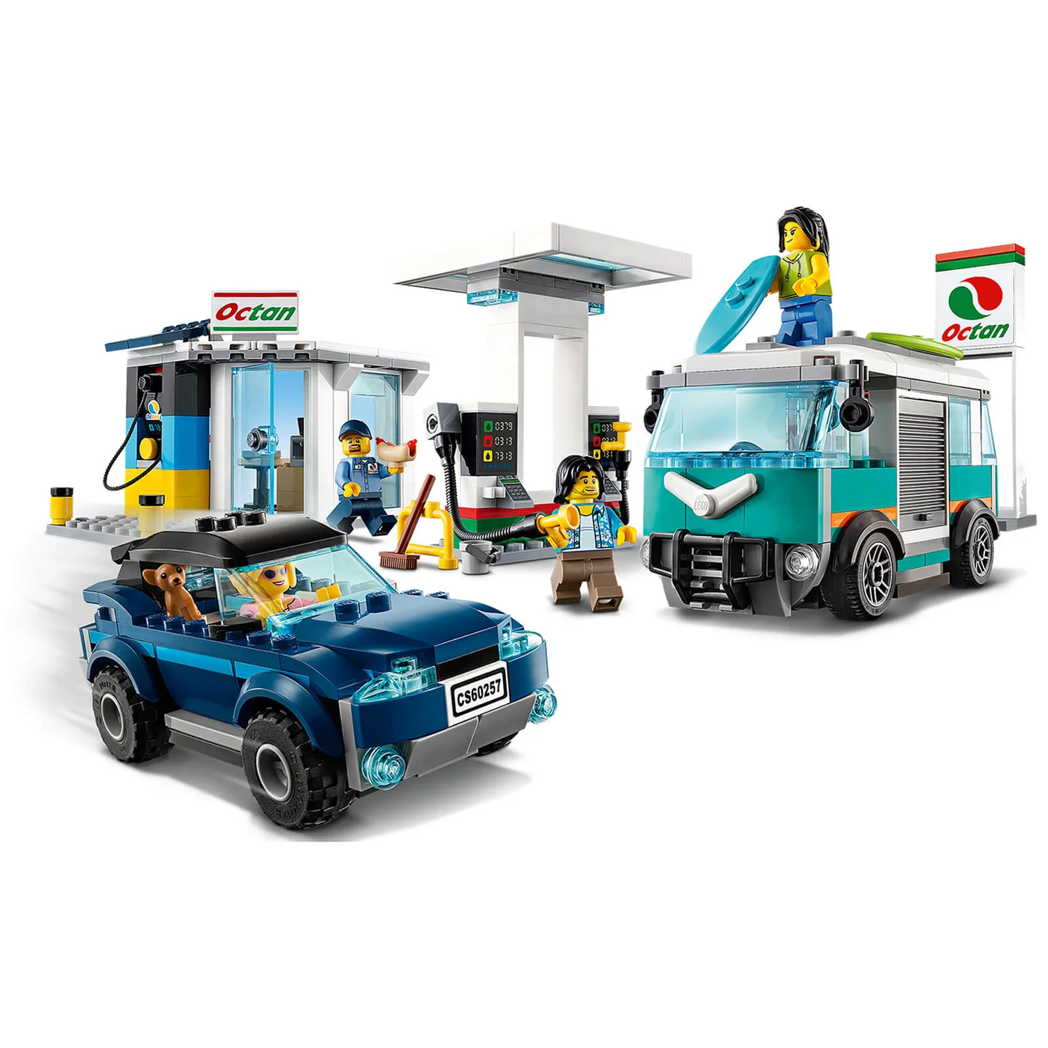 LEGO City: Nitro Wheels Service Station Building Set (60257)
