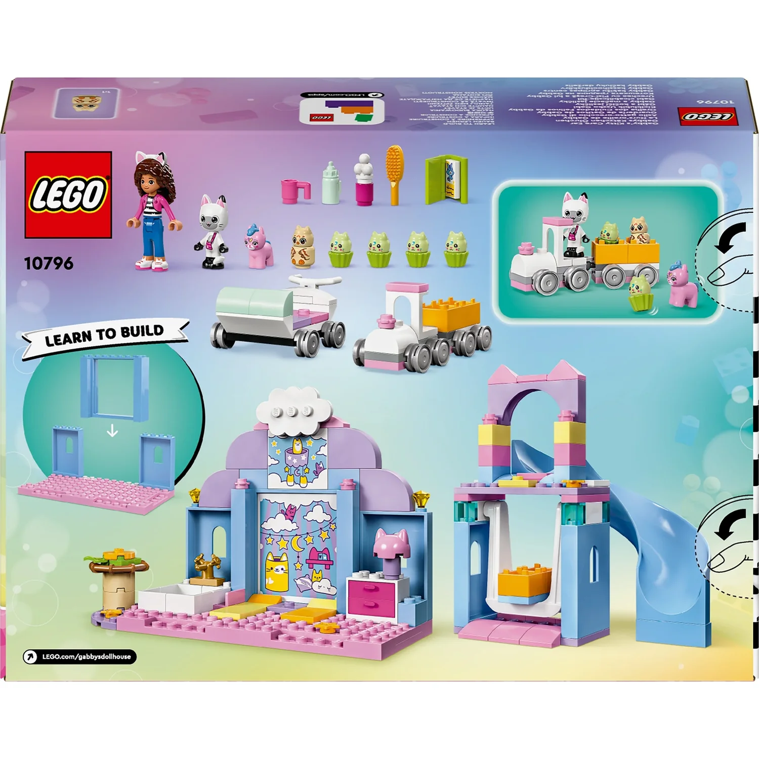 LEGO Gabby’s Dollhouse Gabby’s Kitty Care Ear Toy Set 10796