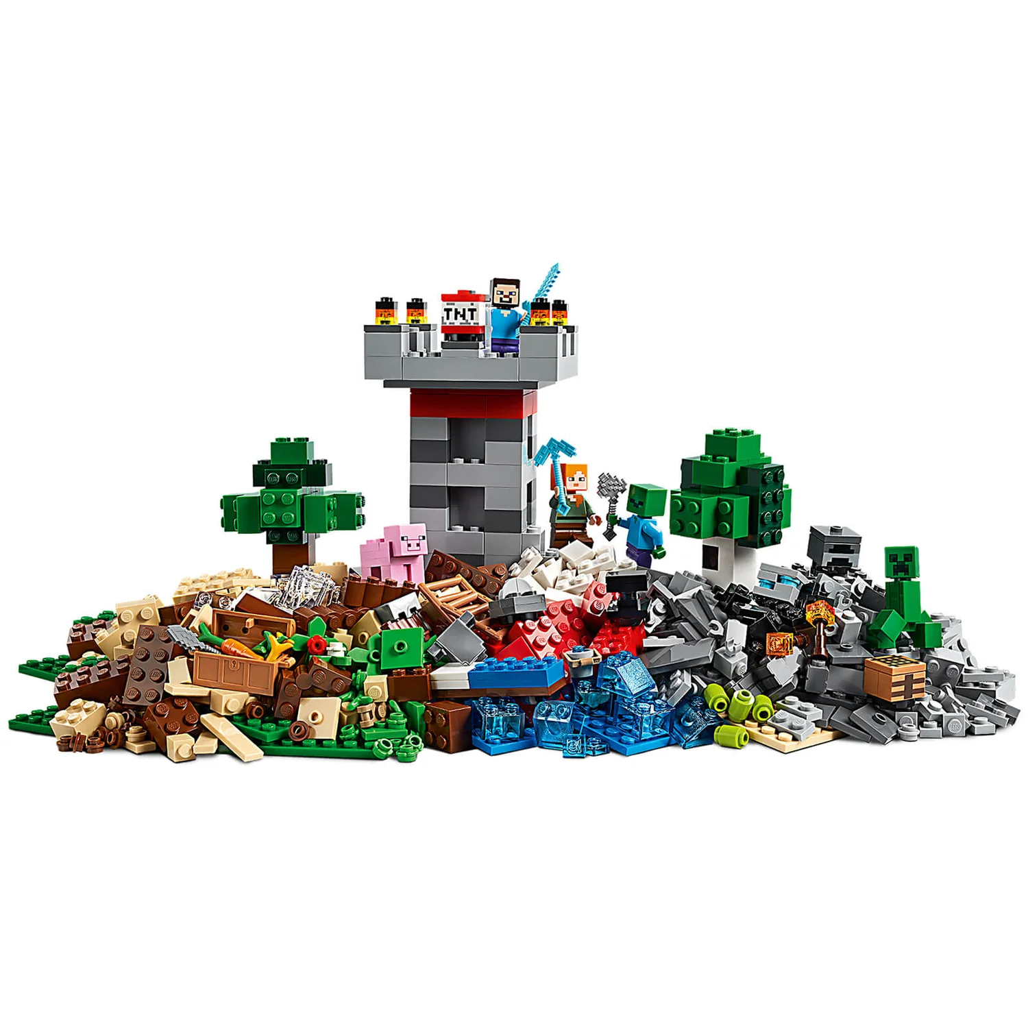 LEGO Minecraft: The Crafting Box 3.0 Fortress Farm Set (21161)