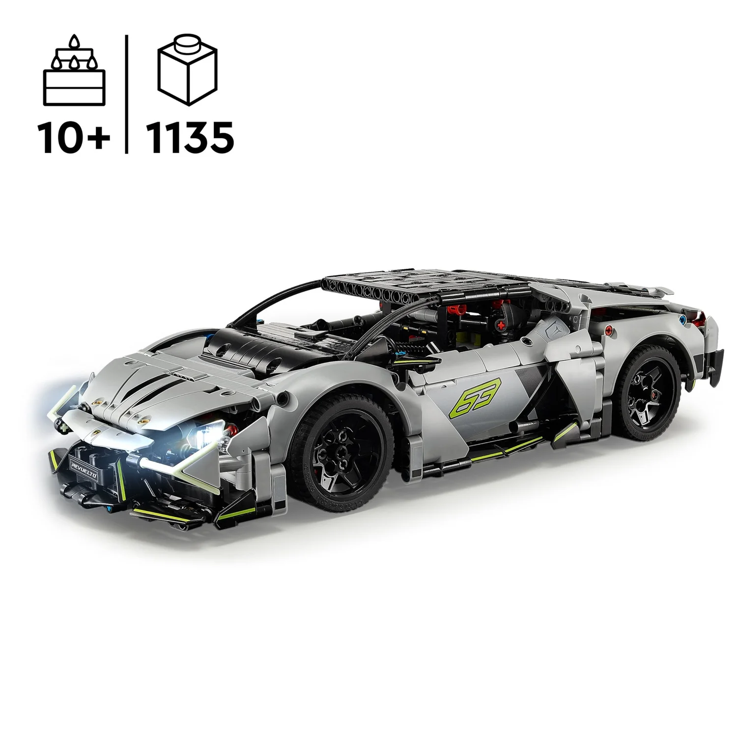 LEGO Technic Lamborghini Revuelto Super Sports Car 42214