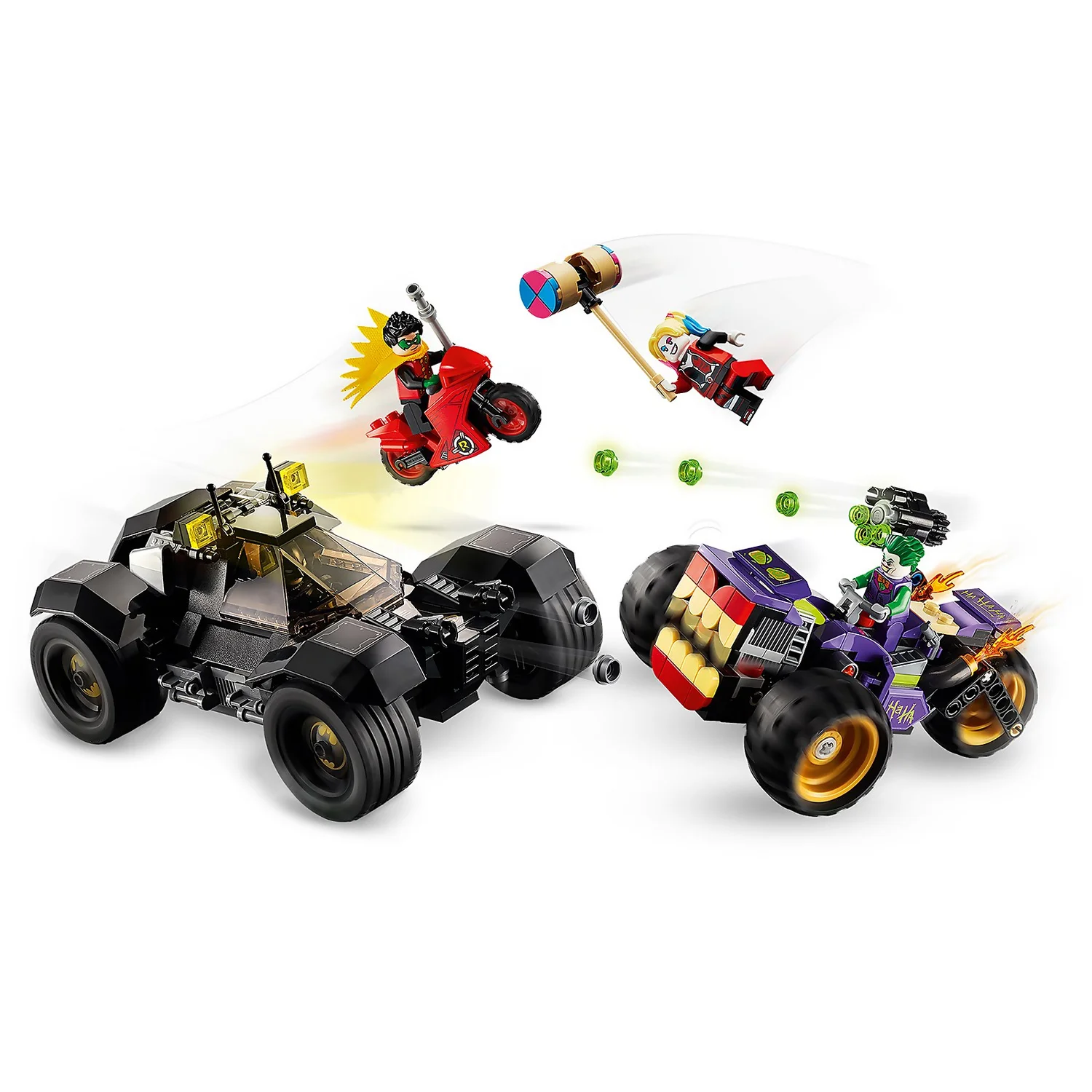 LEGO DC Batman Joker's Trike Chase Batmobile Toy (76159)