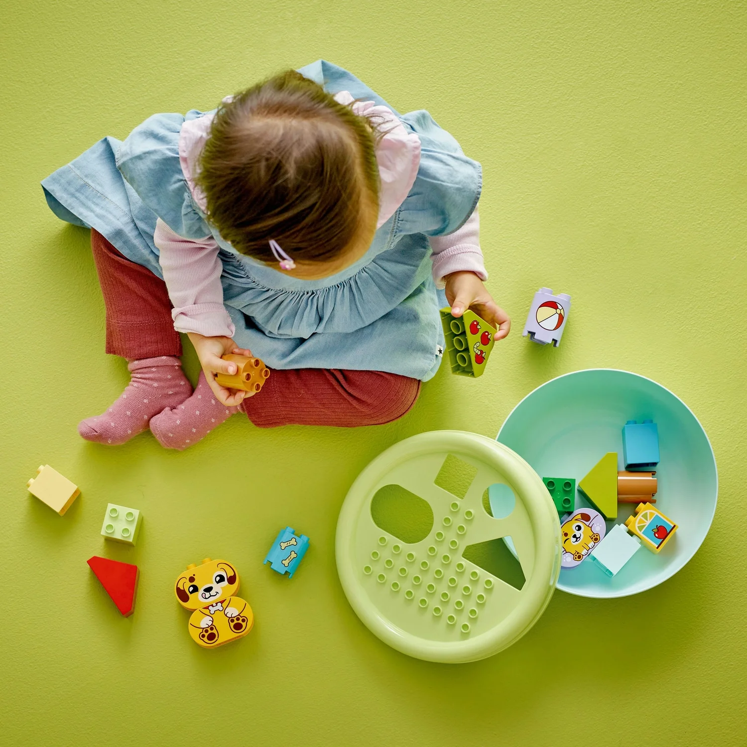 LEGO® DUPLO® My First Shape Sorter: Puppy House Toddler Learning Toy 10441