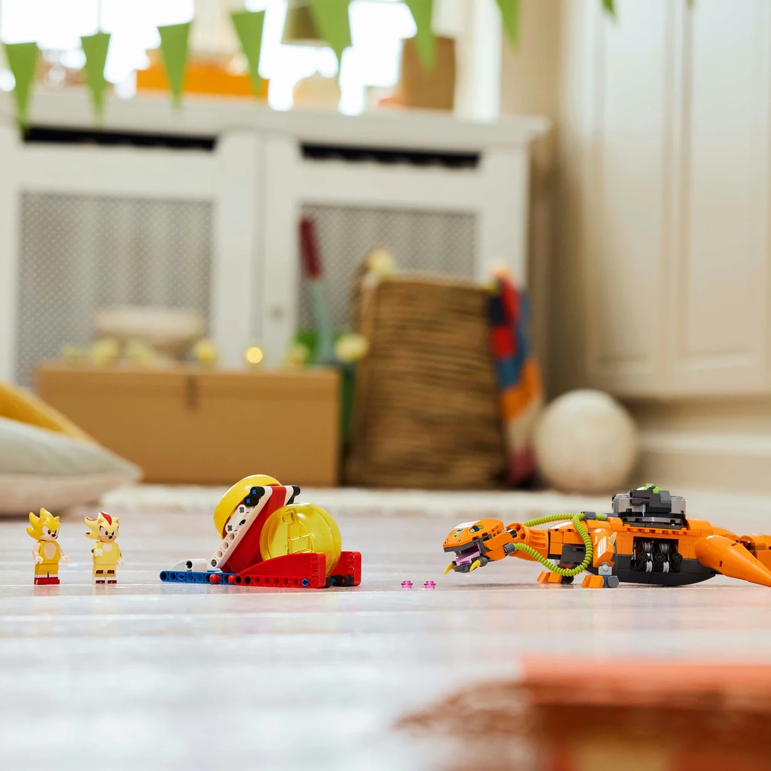 LEGO Sonic the Hedgehog Super Shadow vs. Biolizard Set 77003