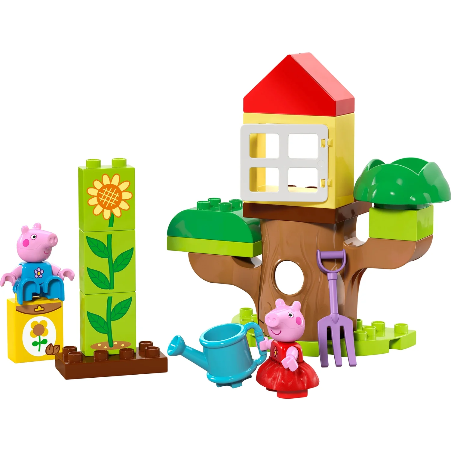 LEGO DUPLO Peppa Pig Garden and Tree House Toddler Toy 10431