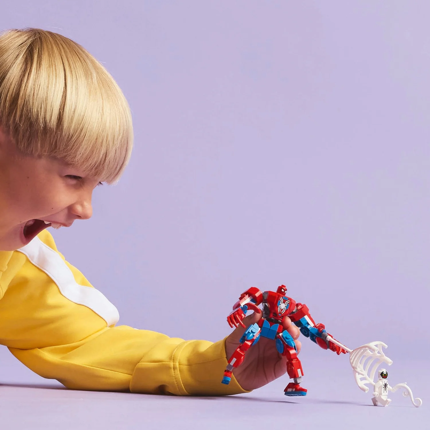 LEGO Marvel Spider-Man Mech vs. Anti-Venom Playset 76308