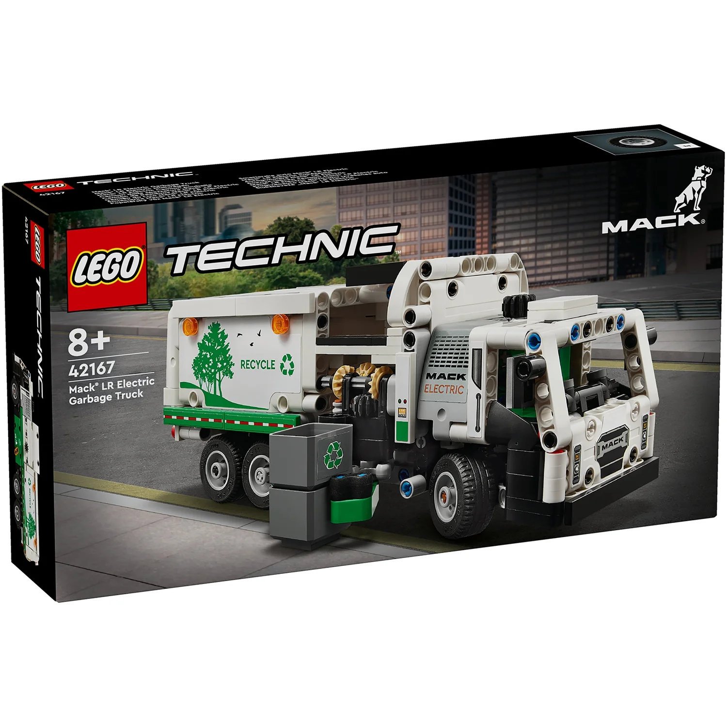 LEGO Technic Mack LR Electric Garbage Truck Toy 42167