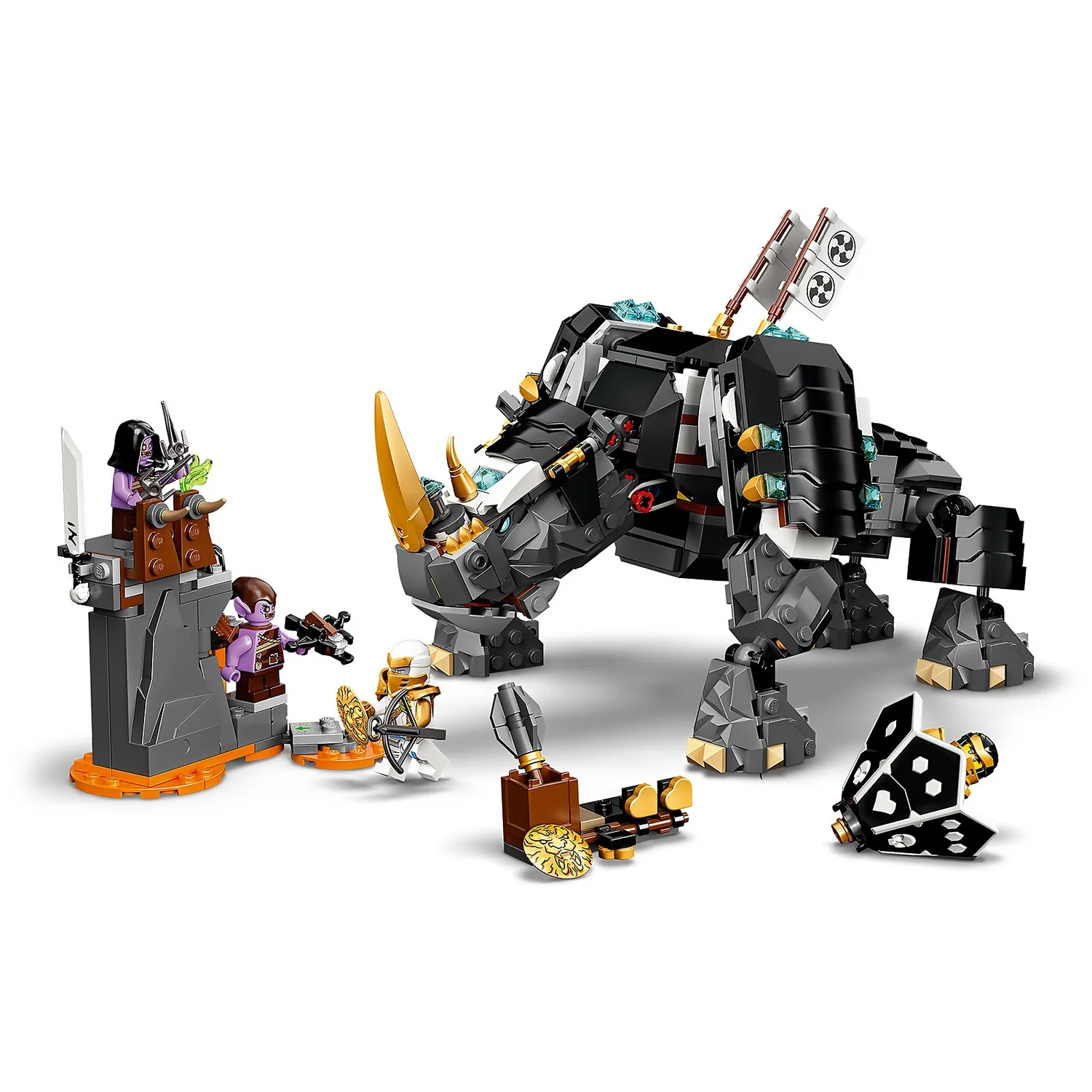LEGO NINJAGO: Zane's Mino Creature Board Game 2in1 Set (71719)
