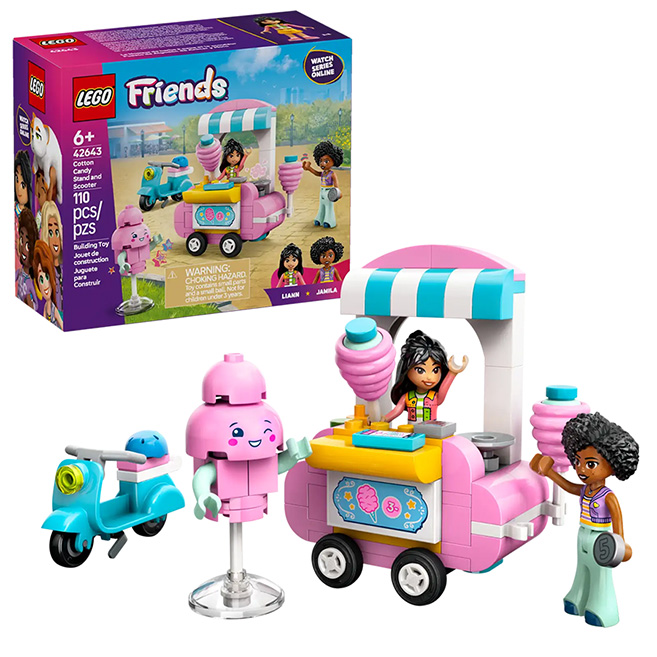 LEGO Friends - Cotton Candy Stand and Scooter