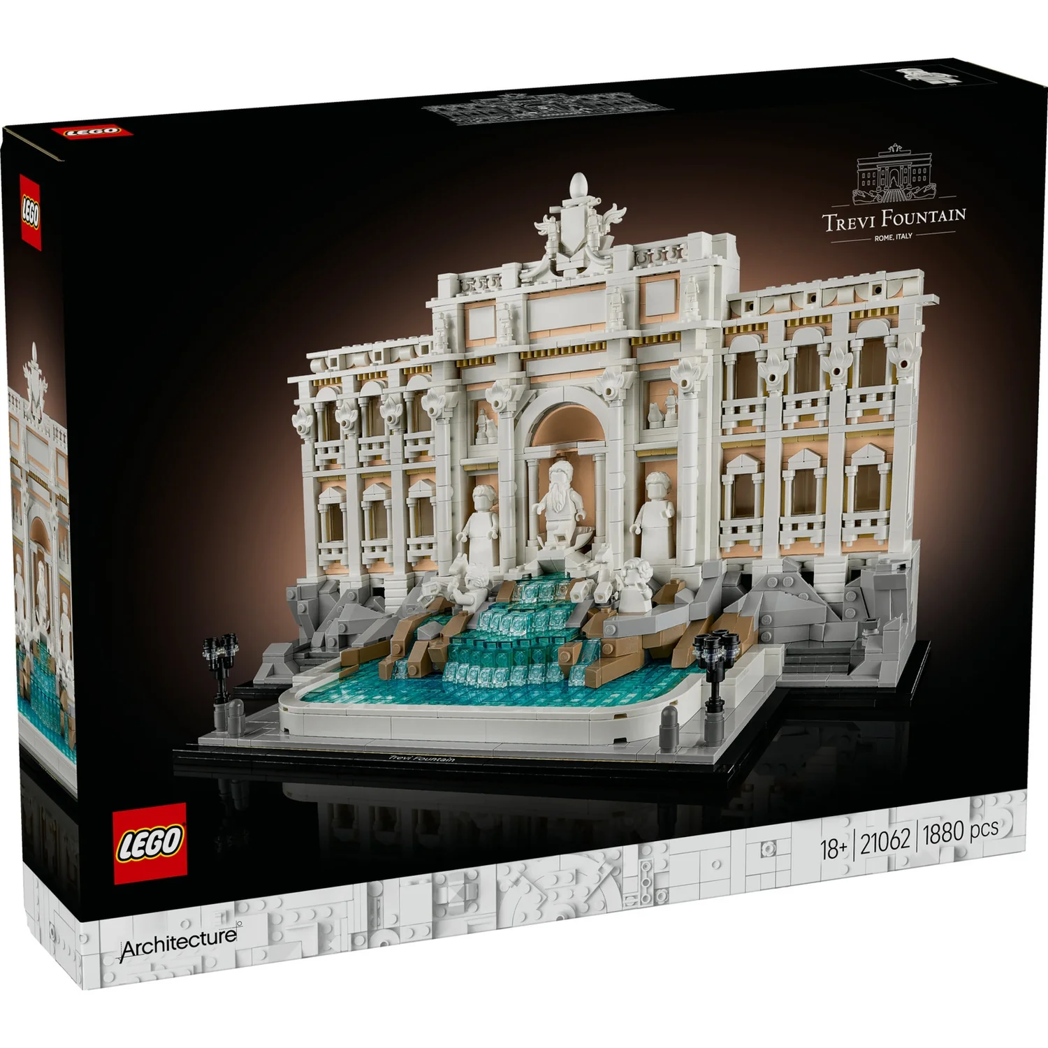 LEGO Architecture Trevi Fountain Model Set for Adults 21062