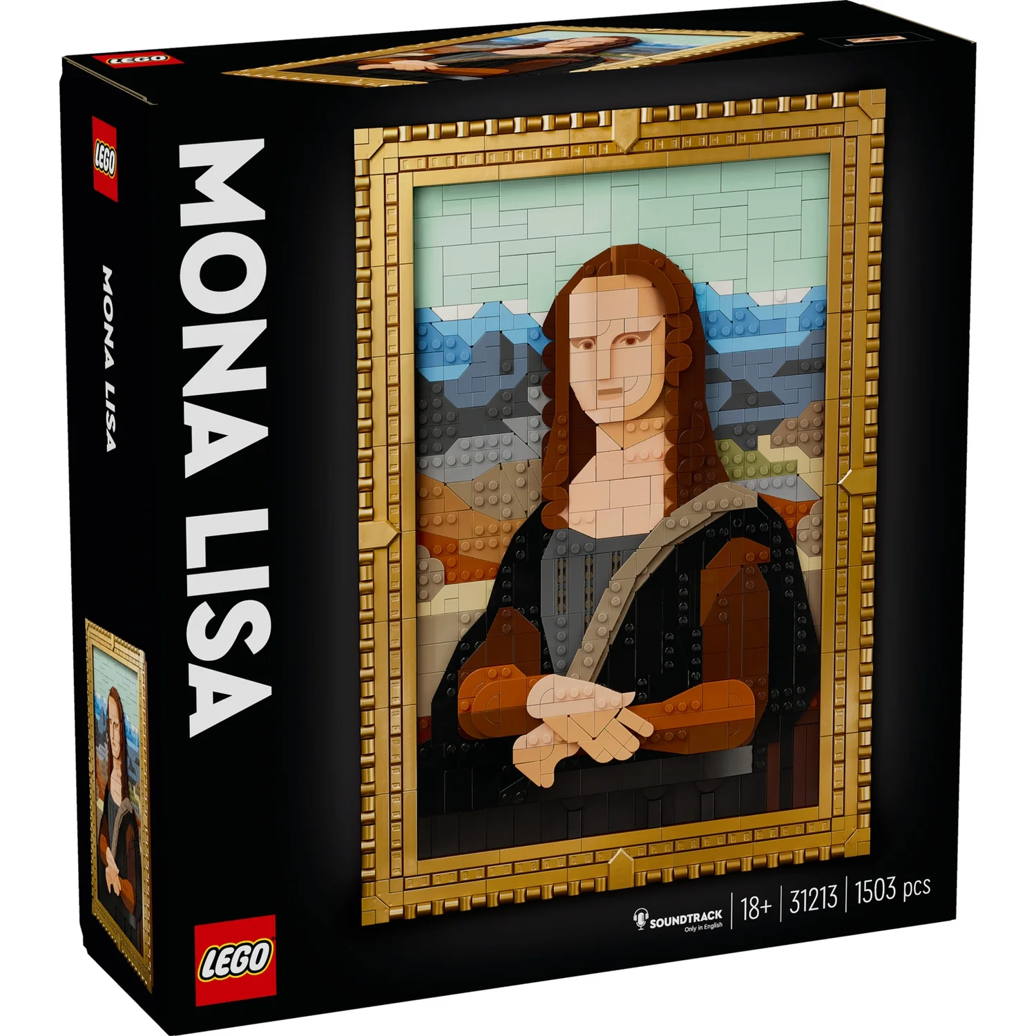 LEGO Art Mona Lisa Painting Building Set for Adults 31213