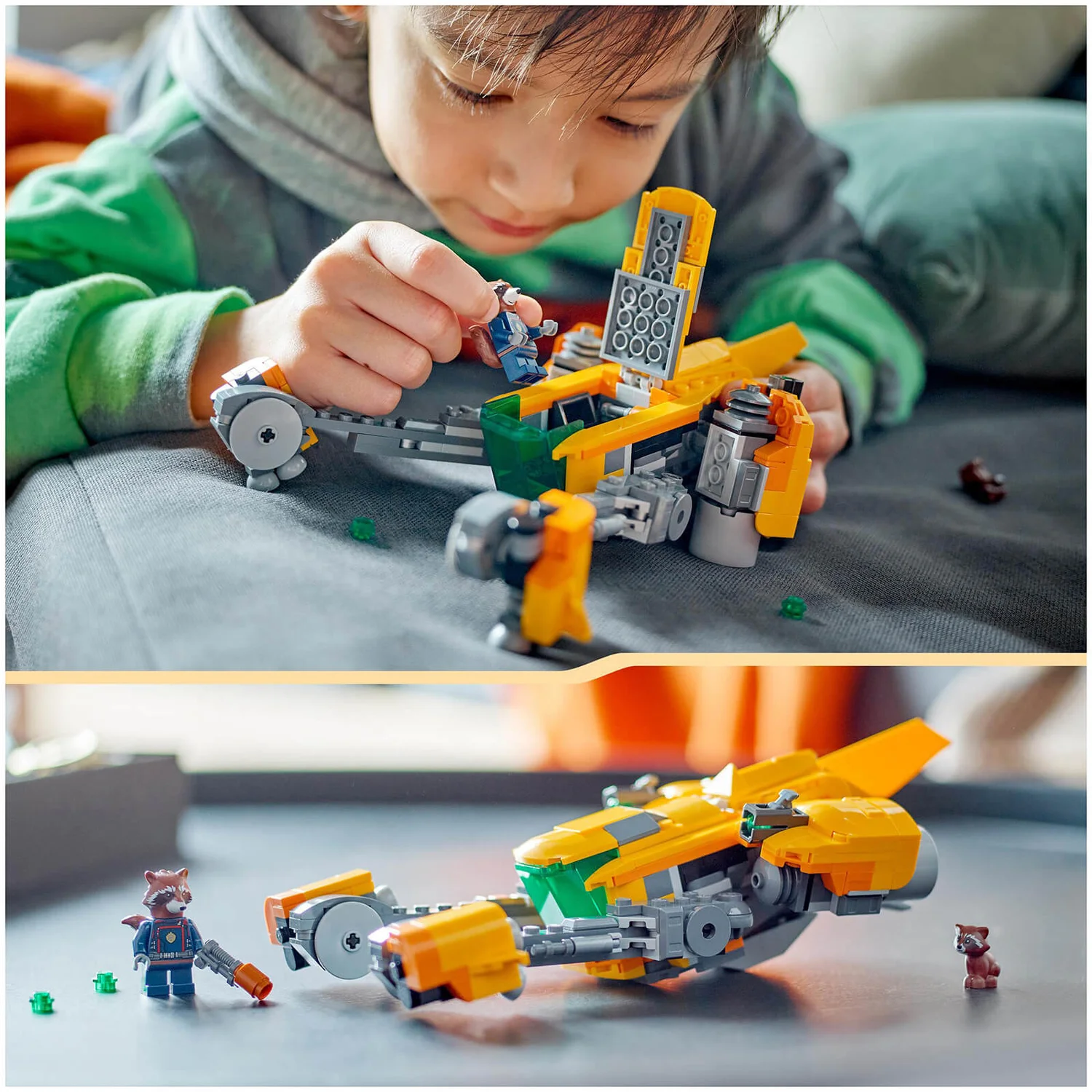 LEGO Marvel: Baby Rocket's Ship Guardians of the Galaxy (76254)