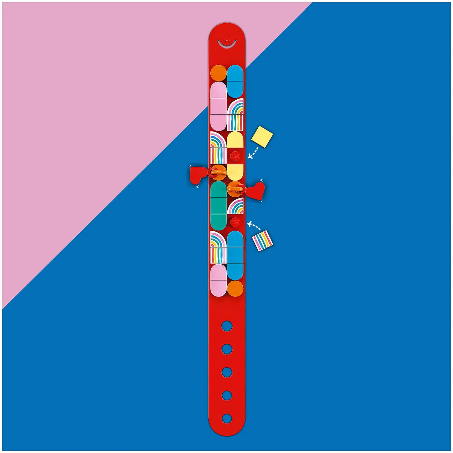 LEGO DOTS: Rainbow Bracelet with Charms Toy Crafts Set (41953)