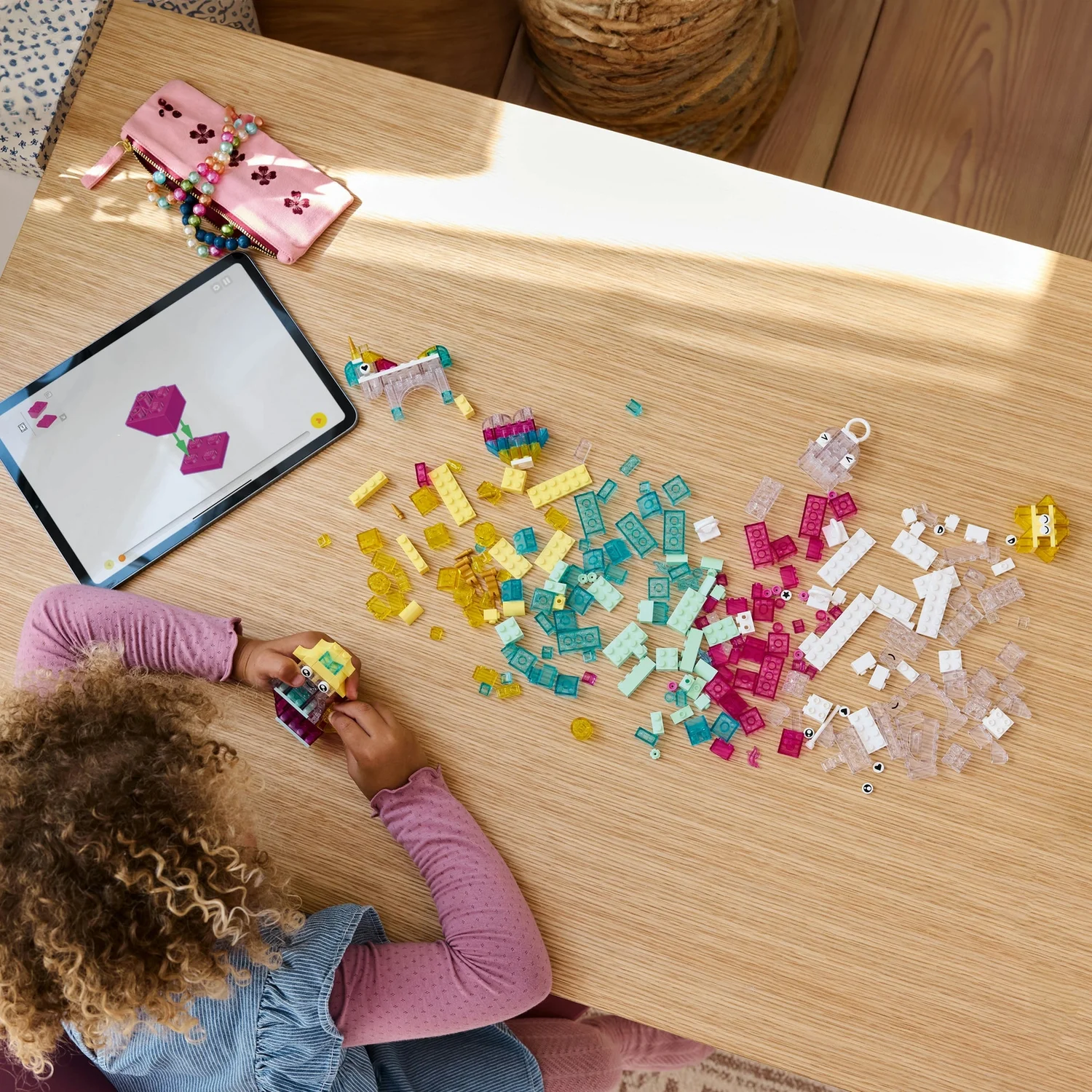 LEGO Classic Magical Transparent Box Building Toys Set 11040