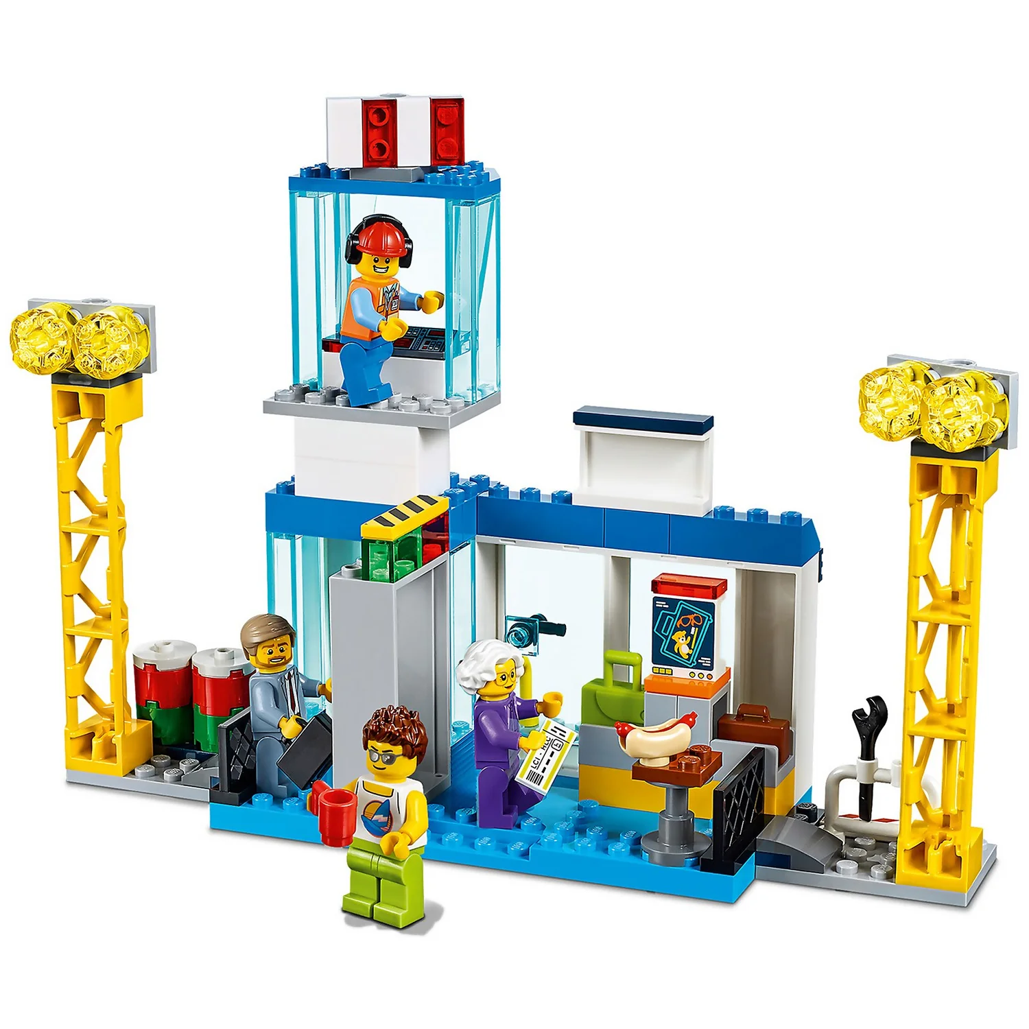 LEGO City: 4+ Central Airport Charter Plane Toy (60261)