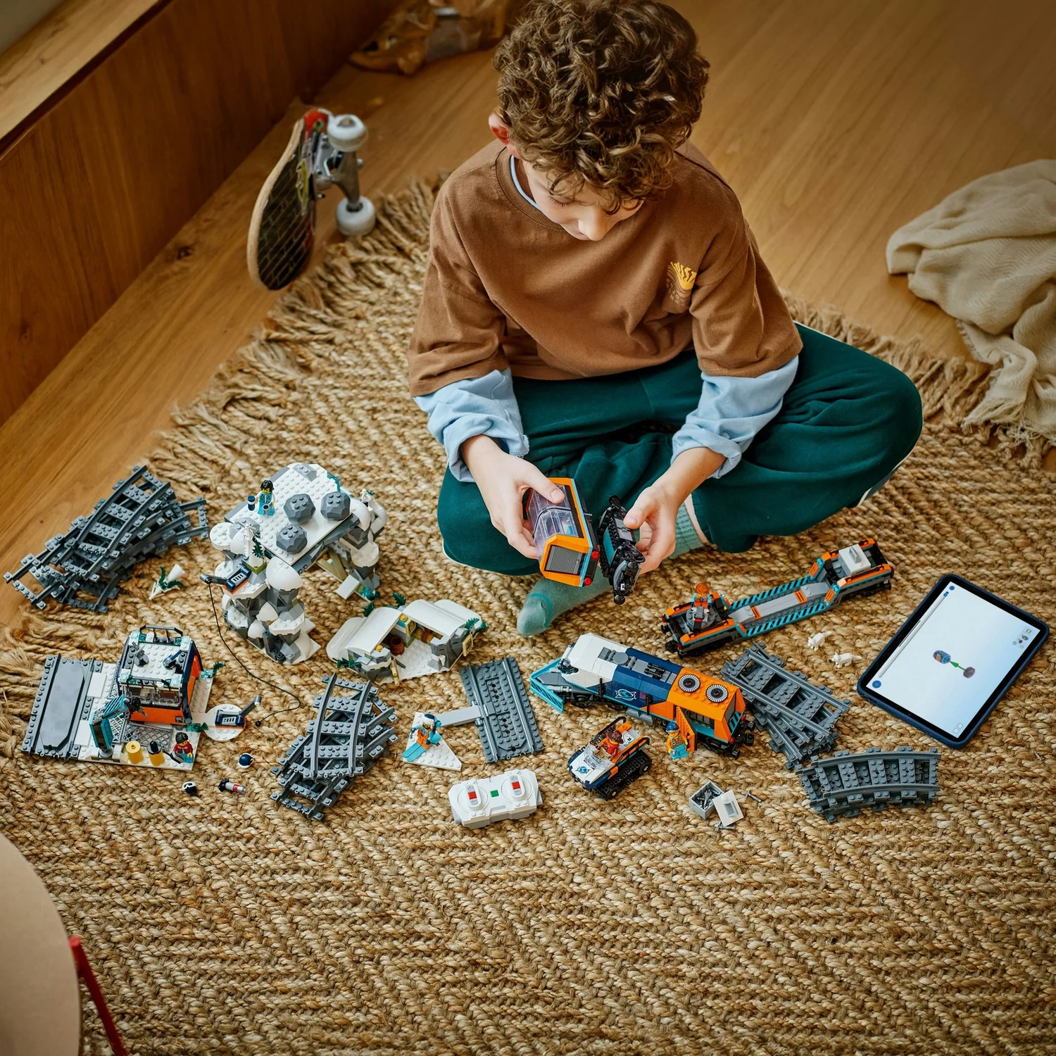 LEGO City Explorers’ Arctic Polar Express Train Set 60470