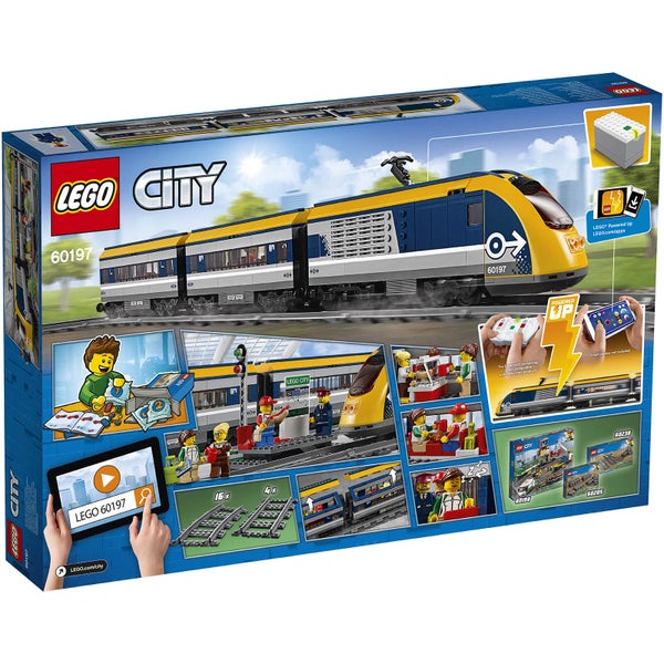 LEGO City: Passenger Train & Track Bluetooth RC Set (60197)