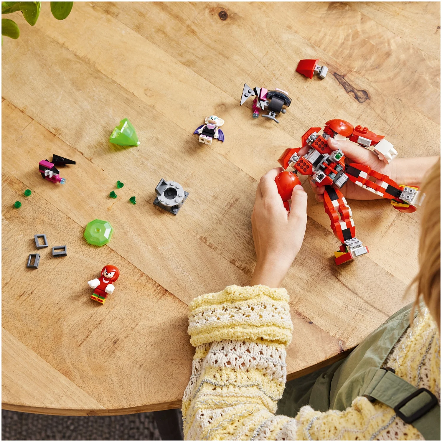 LEGO Sonic the Hedgehog Knuckles’ Guardian Mech Toy 76996