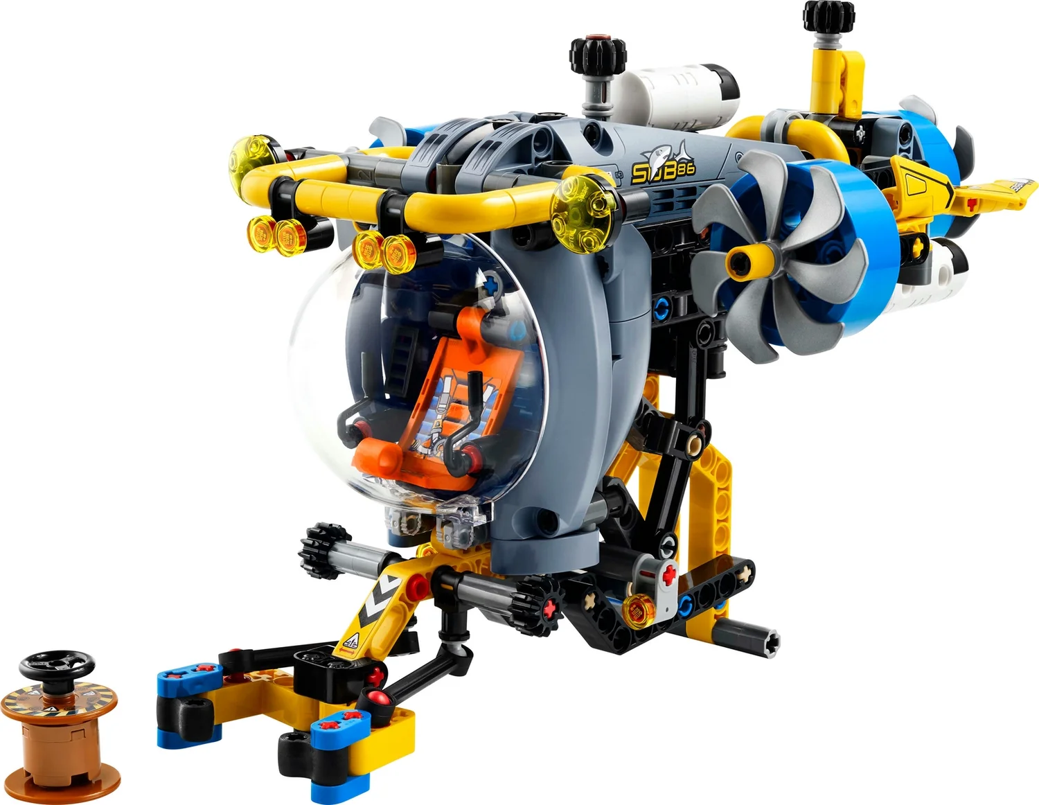 LEGO Technic Deep-Sea Research Submarine Building Toy 42201