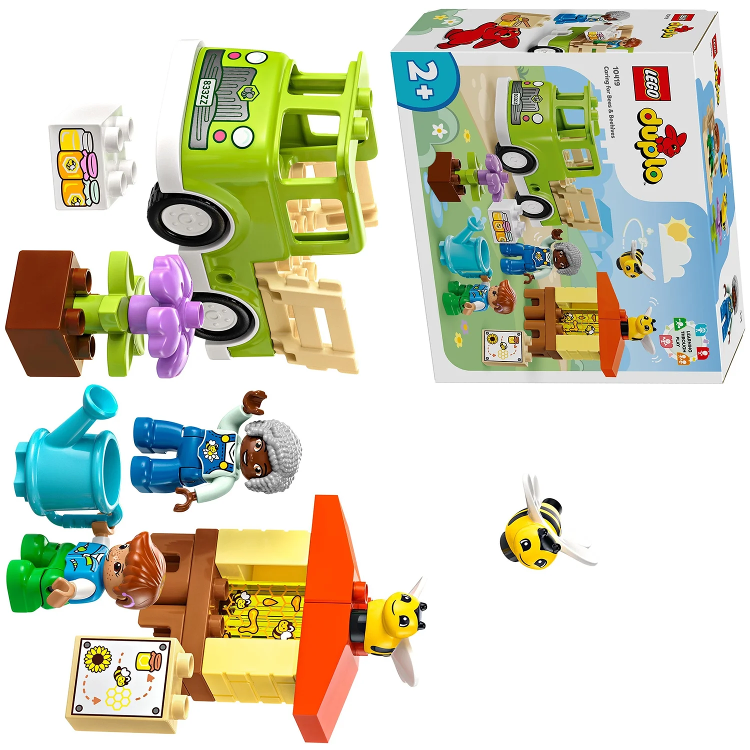 LEGO DUPLO Town Caring for Bees & Beehives Nature Toys 10419