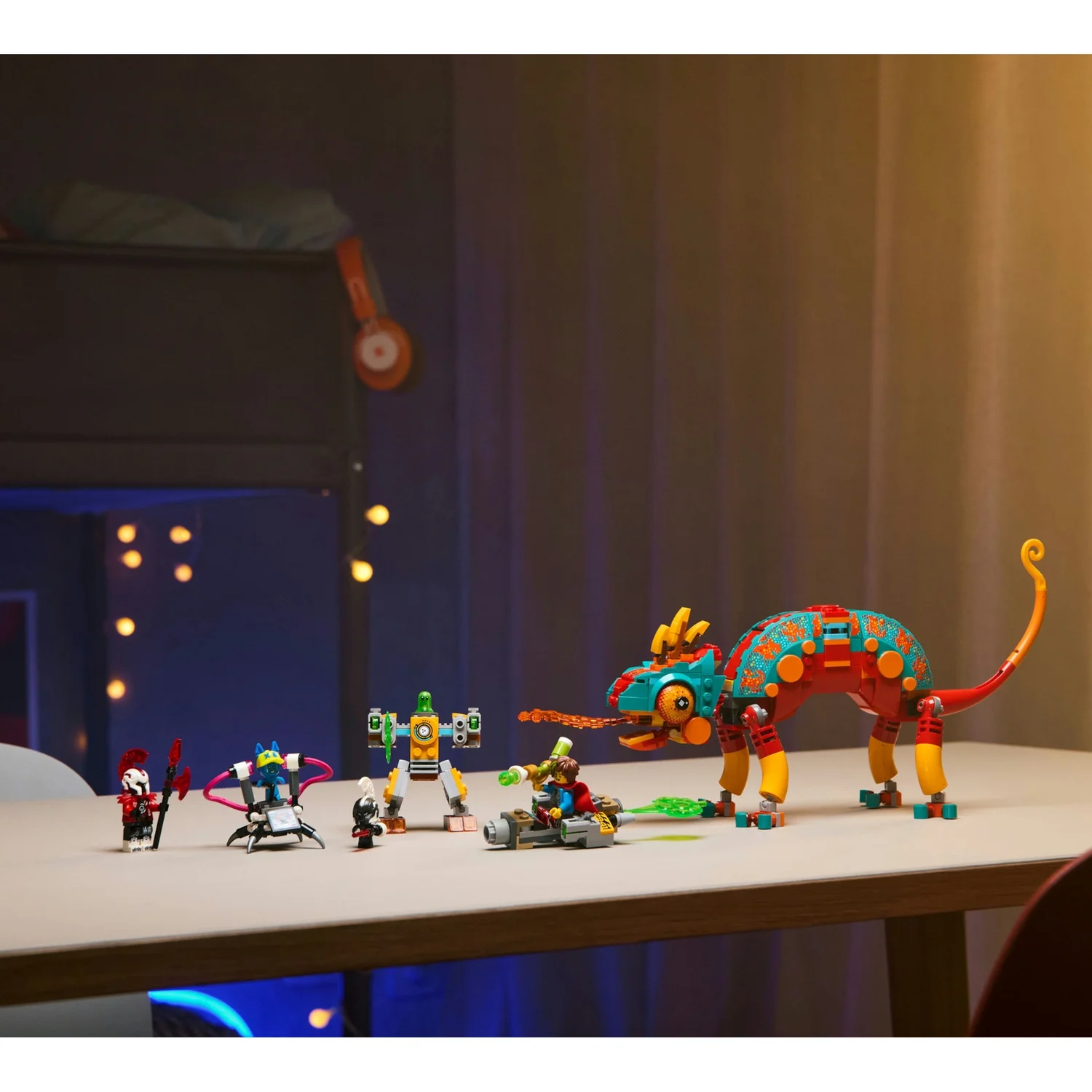 LEGO® DREAMZzz™ Mateo’s Fire Chameleon Imagination Toy 71492