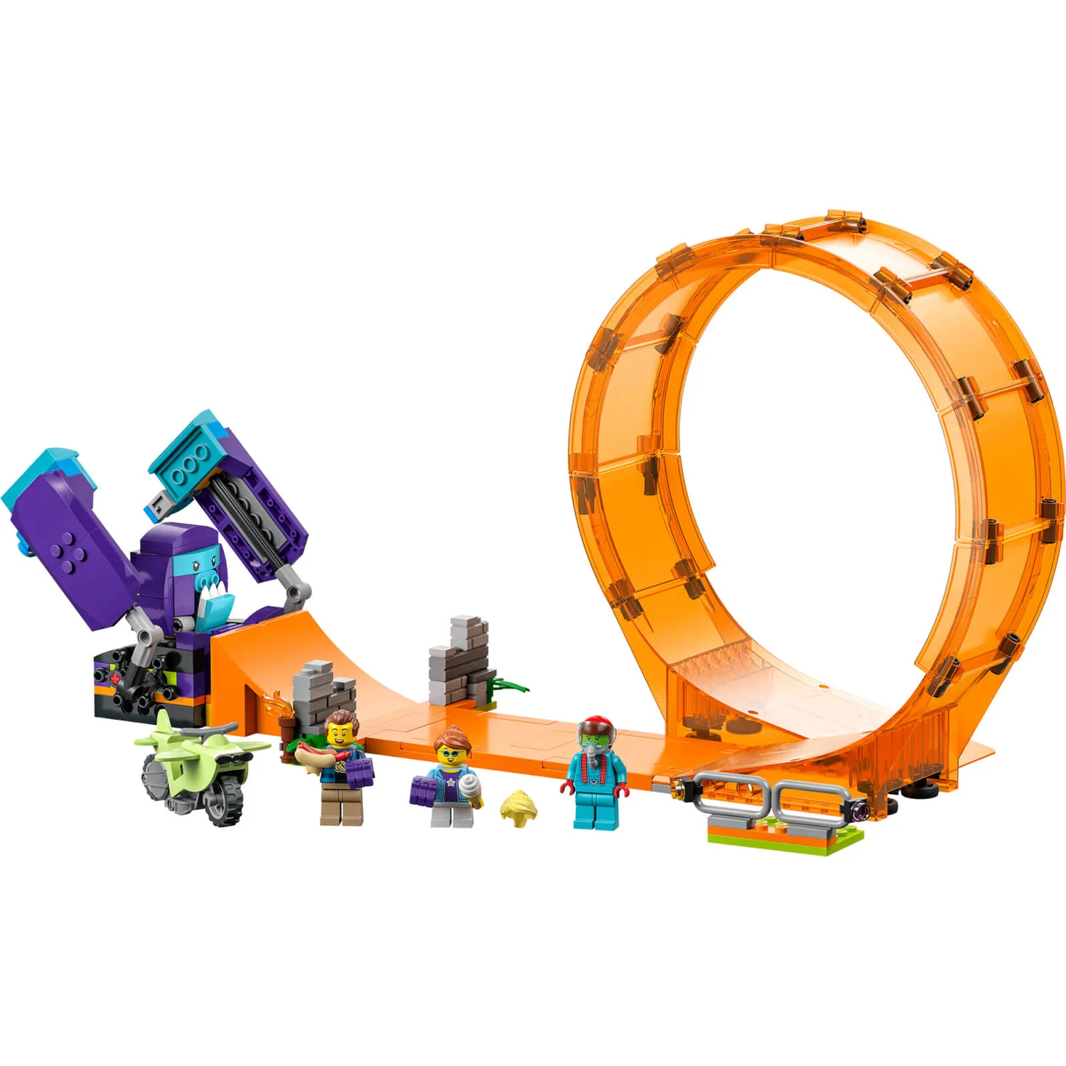 LEGO City: Stuntz Smashing Chimpanzee Stunt Loop Set (60338)