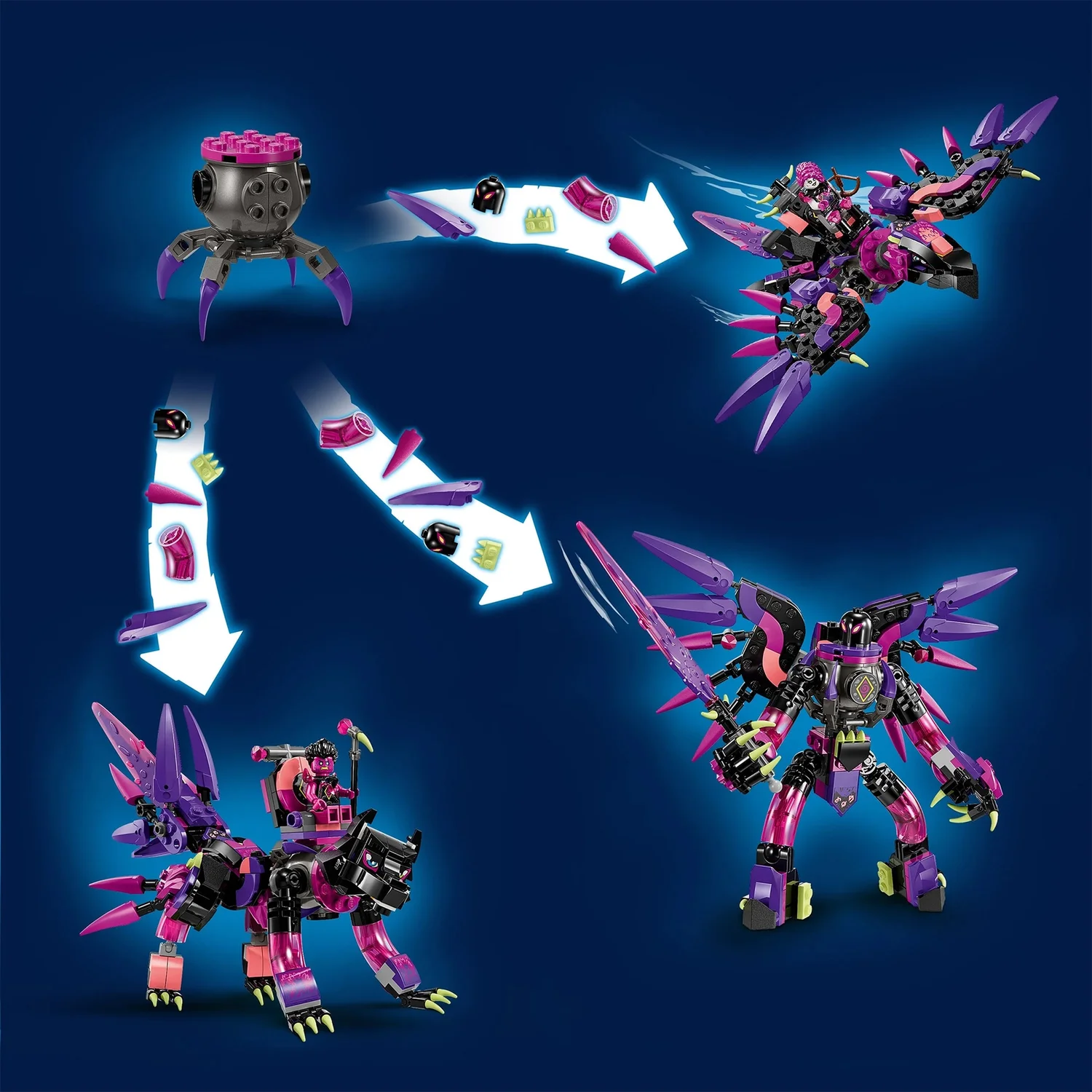 LEGO DREAMZzz The Never Witch’s Nightmare Creatures 71483