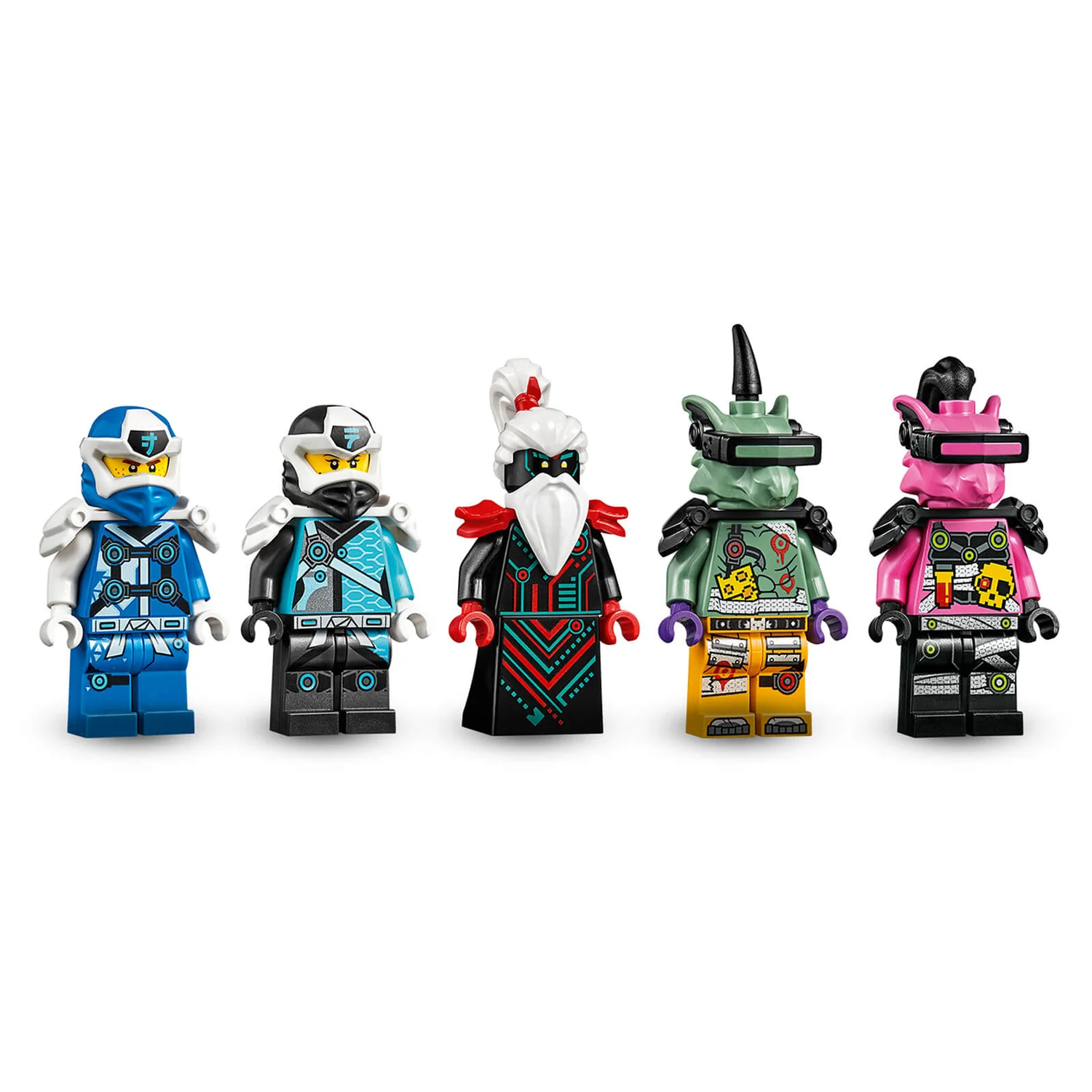 LEGO NINJAGO: Jay's Cyber Dragon Mech Toy Action Figure (71711)