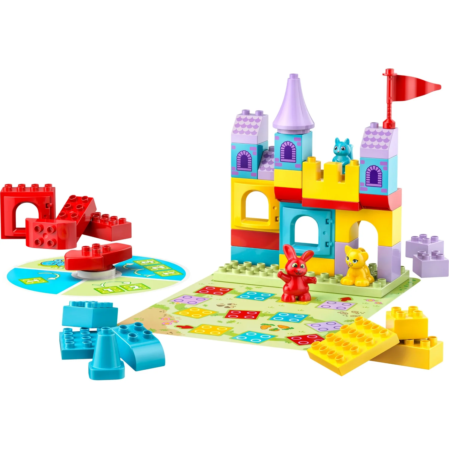 LEGO® DUPLO® Hopsy’s Castle Game Learn-Through-Play Building Toy 10450