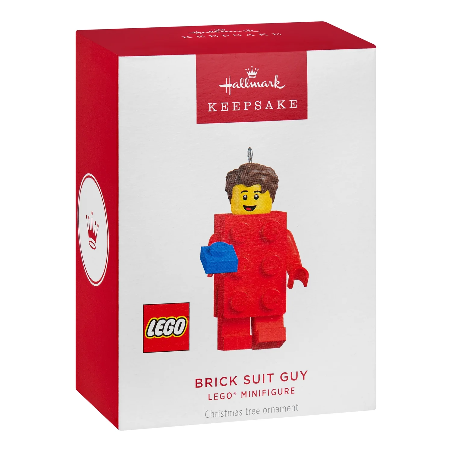 Hallmark Keepsake Brick Suit Guy LEGO Minifigure Ornament