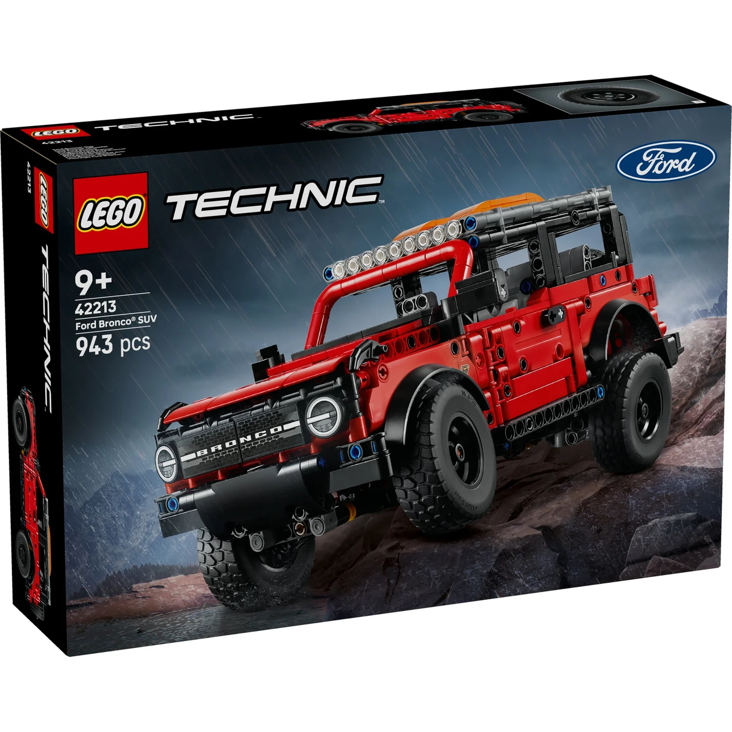 LEGO Technic Ford Bronco SUV, Collectible Car Toy 42213