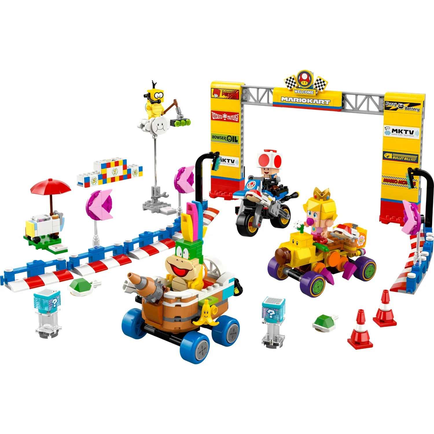 LEGO Super Mario: Mario Kart – Baby Peach & Grand Prix Set 72036